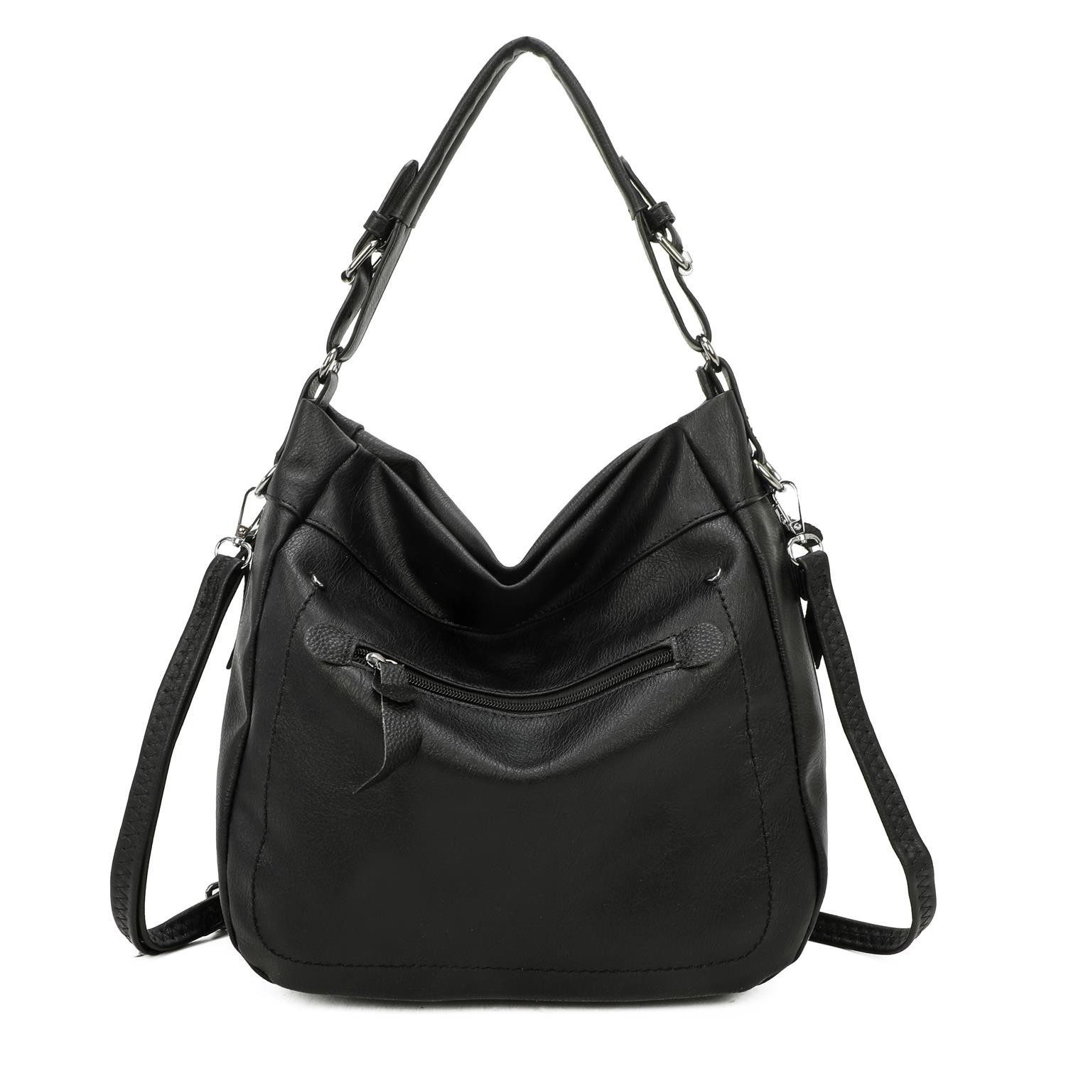 Schultertasche Damen Tasche Shopper Hobo-Bag Handtasche CrossOver