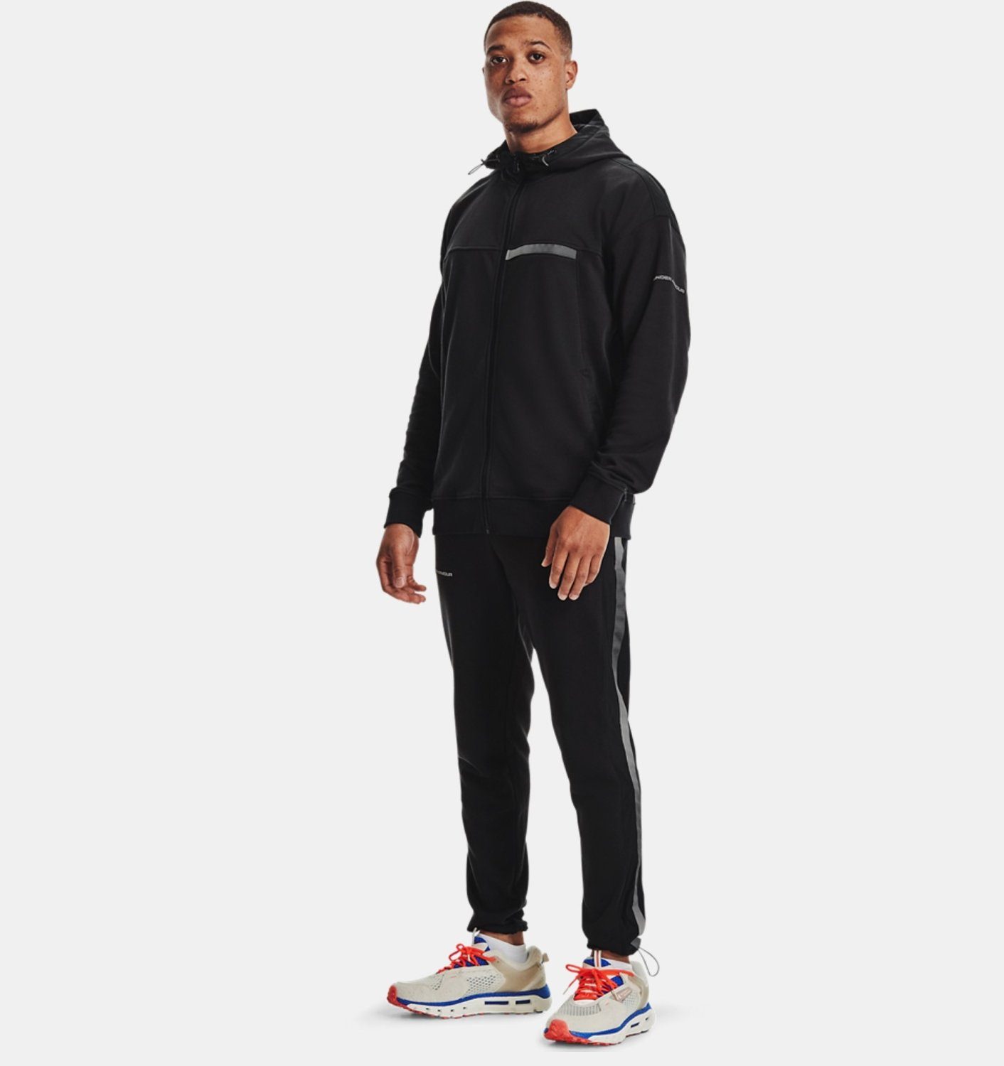 Under Armour® Kapuzensweatshirt UA RIVAL TERRY AMP FZ HD
