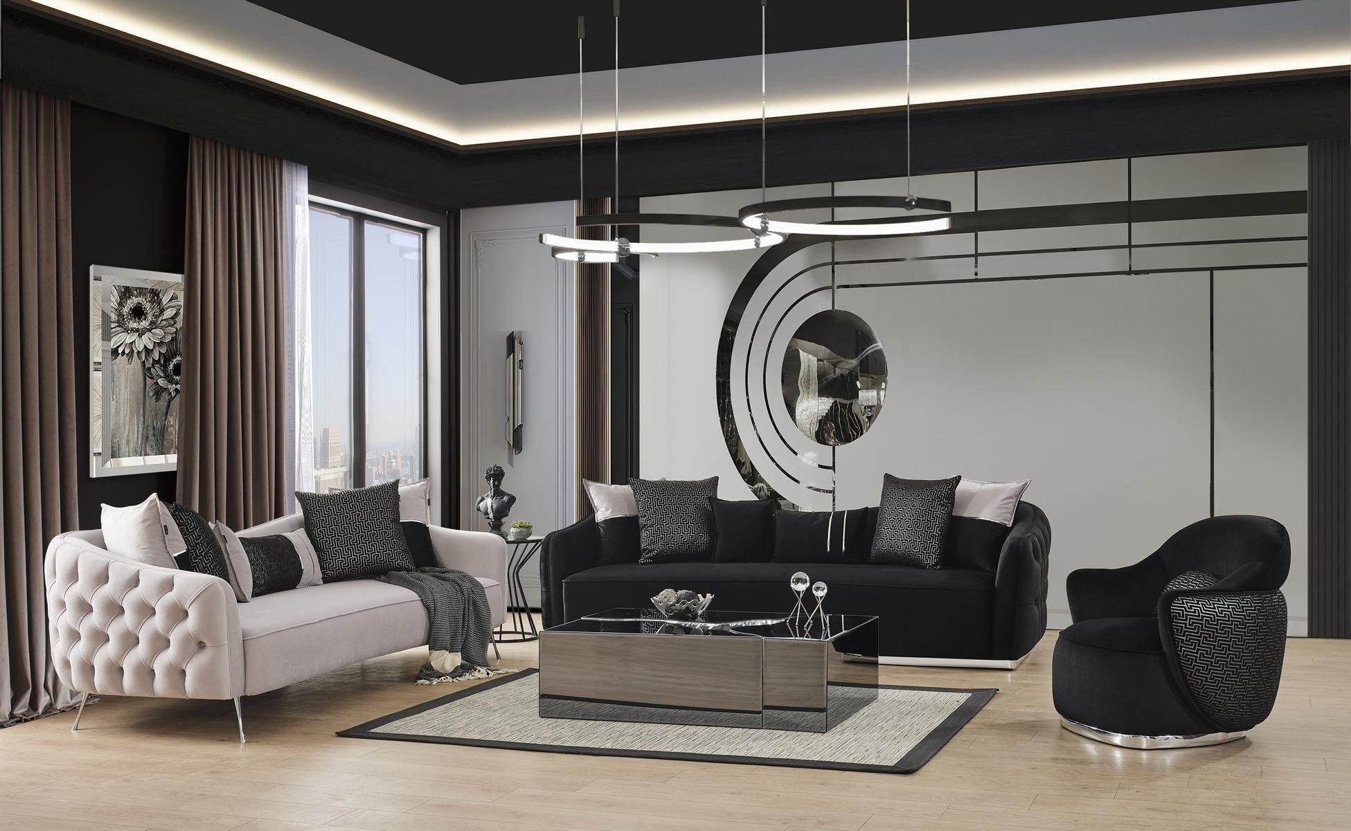 JVmoebel Couchtisch Couchtisch Glas Design Modern Luxus Möbel Neu Neu Wohnzimmer