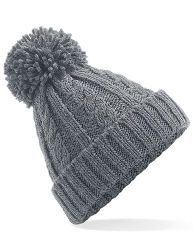 Beechfield® Bommelmütze Damen Strickmütze / Mütze / Wintermütze mit Bommel günstig online kaufen