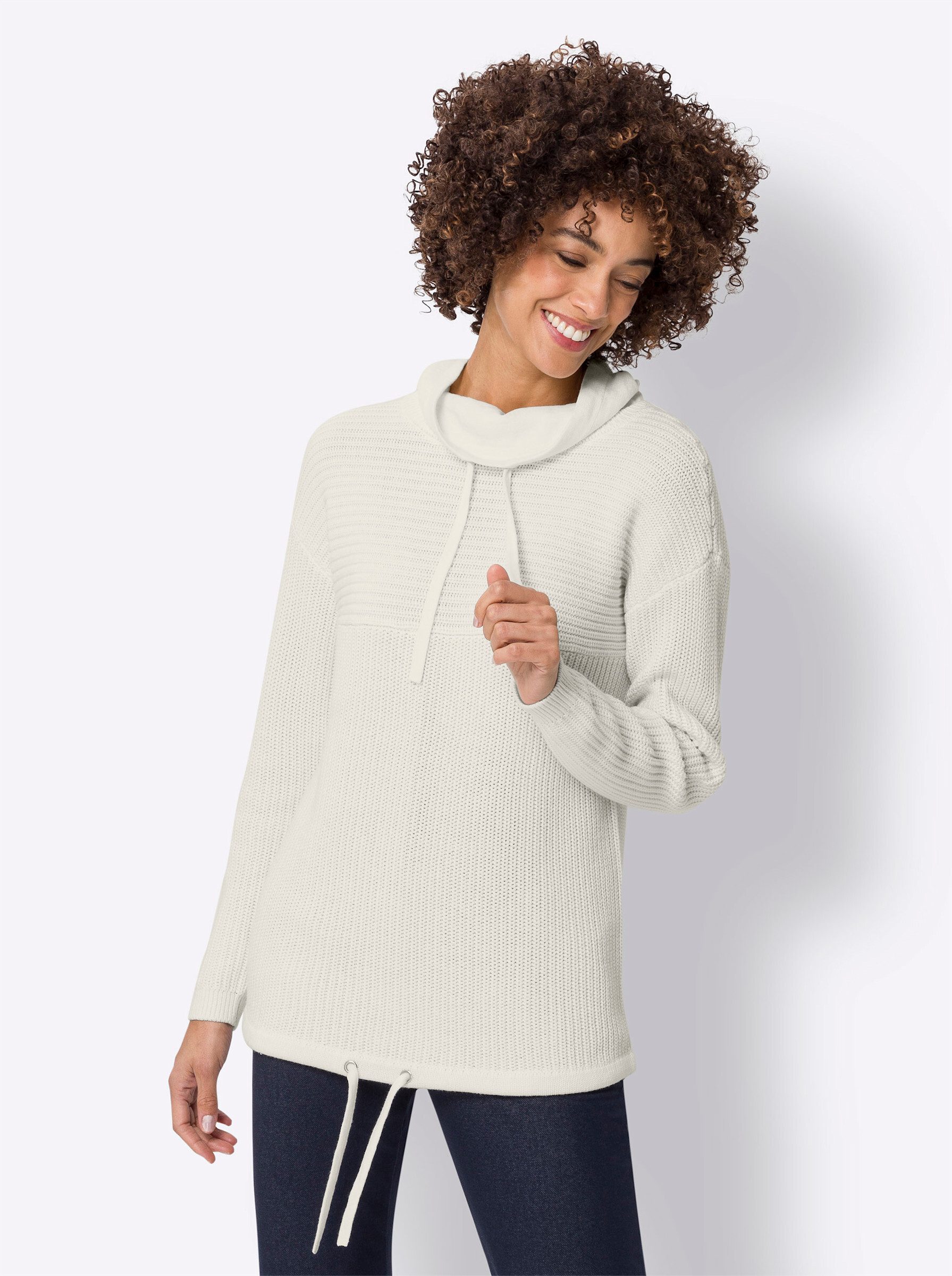 Strickpullover Langarm-Pullover