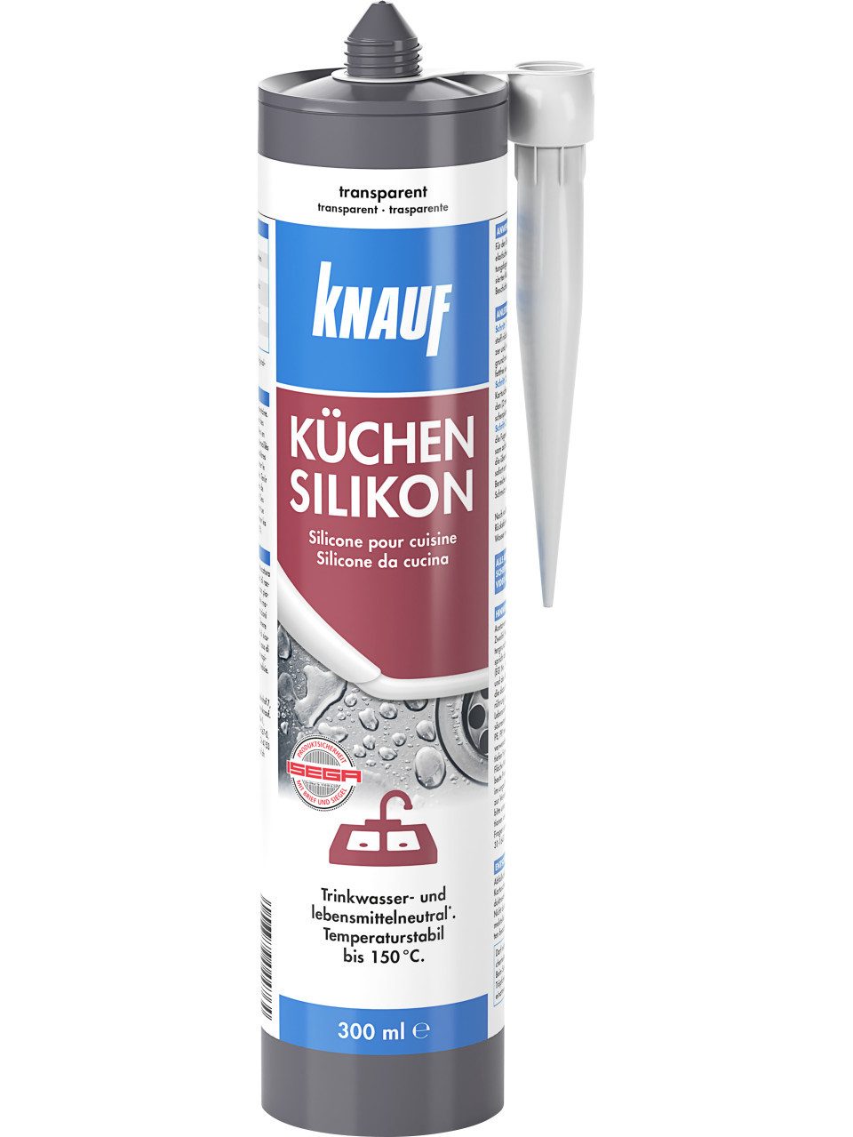 KNAUF Silikon Knauf Küchen Silikon transparent 300 ml günstig online kaufen
