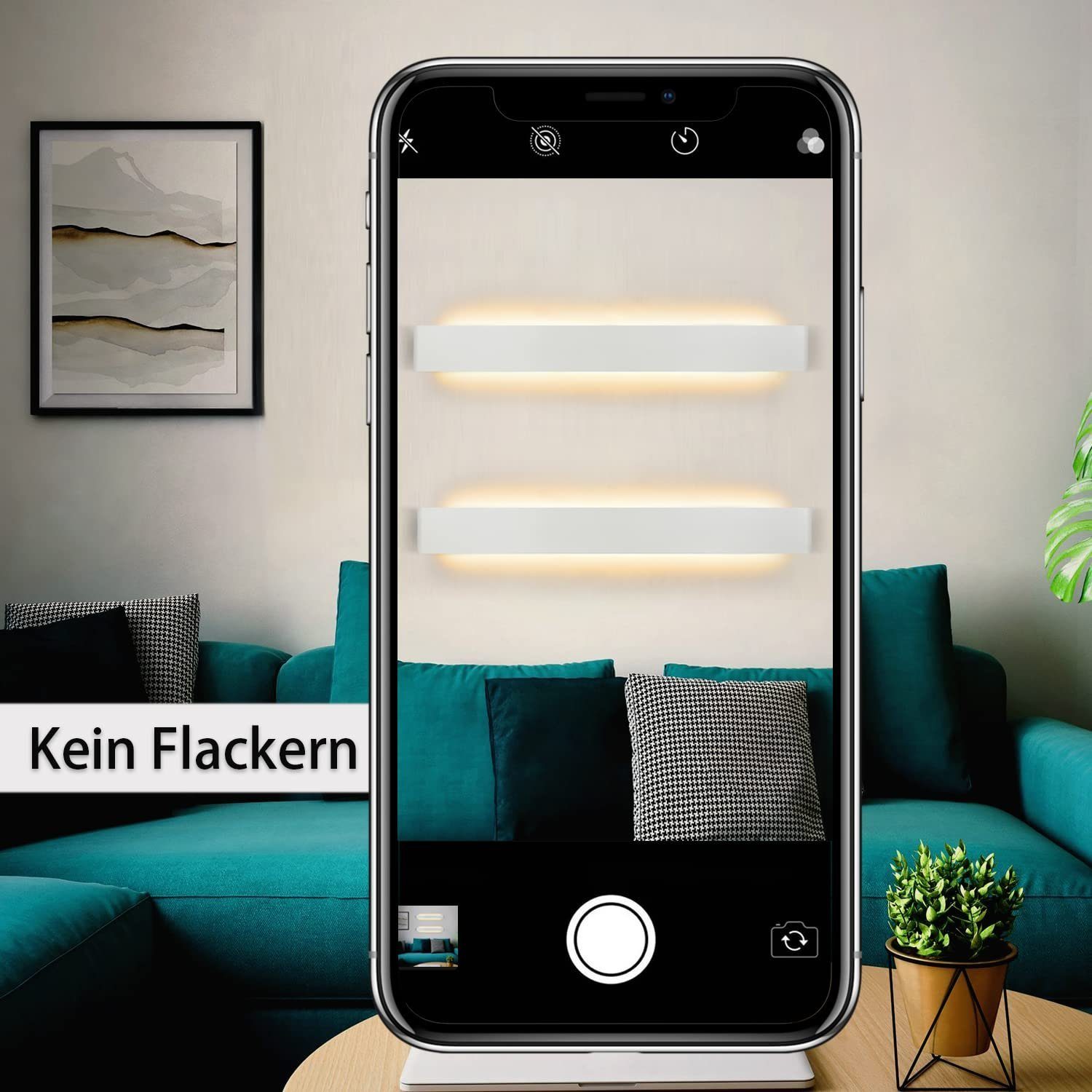 ZMH LED Wandleuchte Modern Nacht- Flurlampe günstig online kaufen