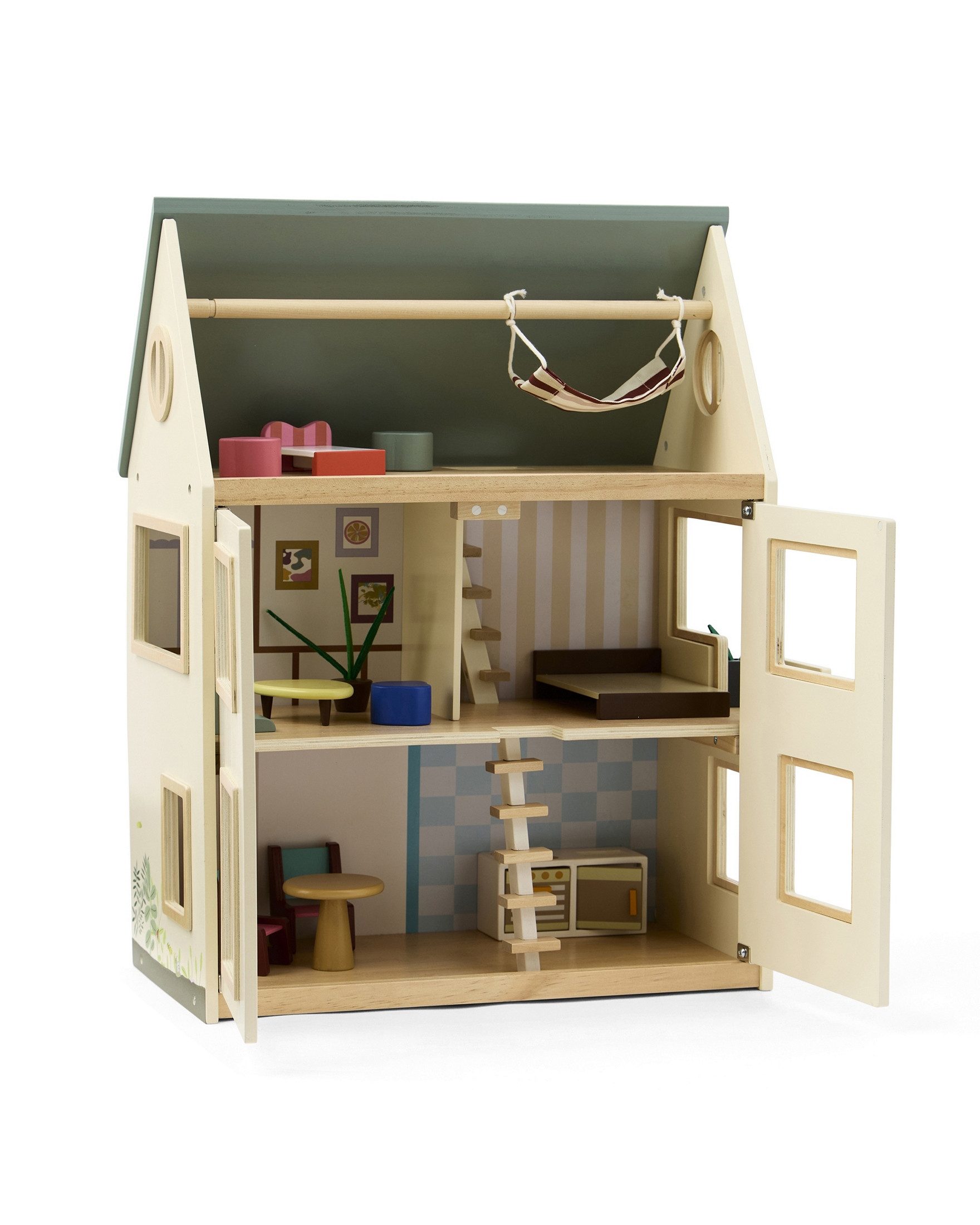 Kids Concept Puppenhaus Kids Concept Puppenhaus Aiden - ab 3 Jahre - 46x26x61cm