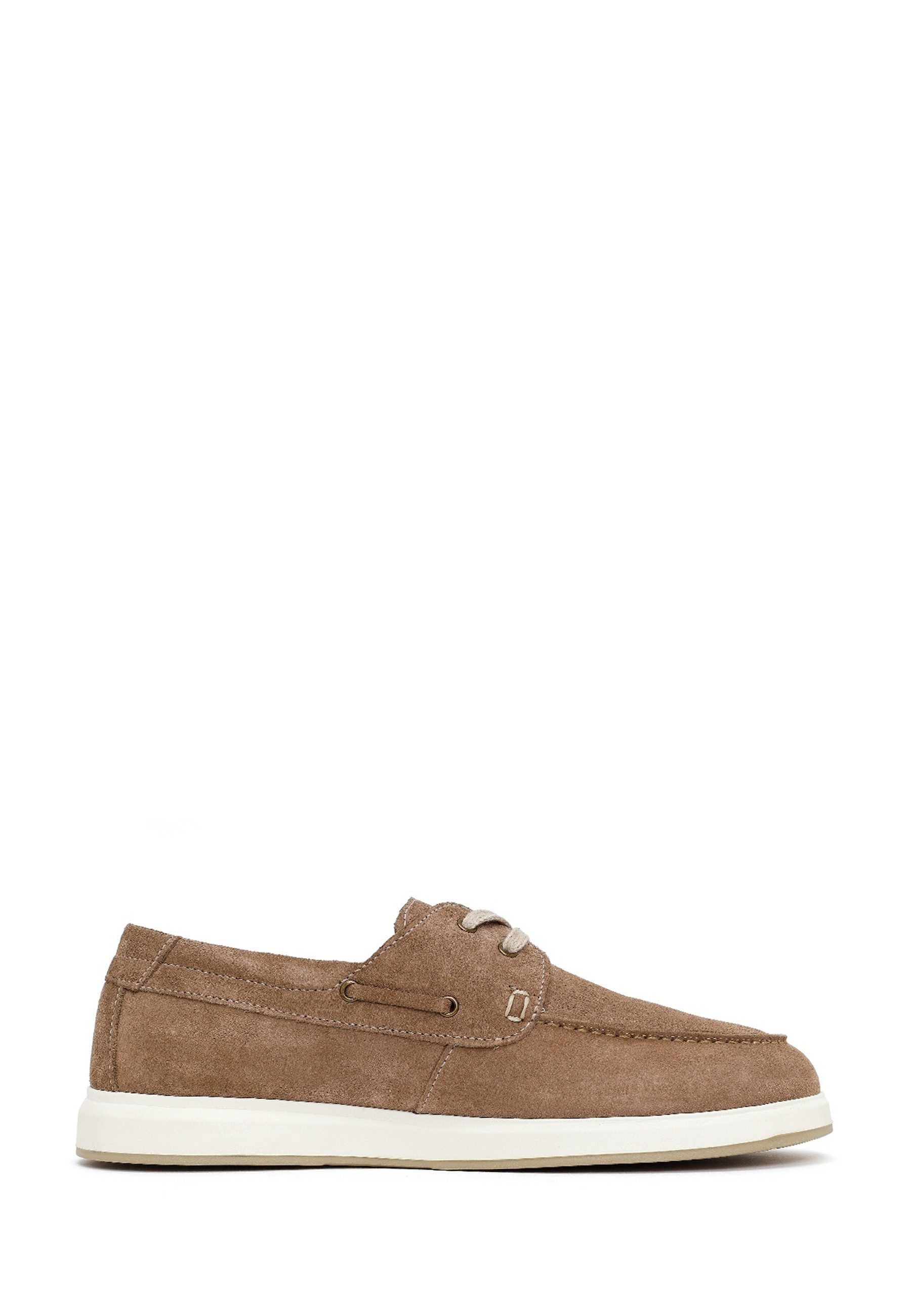 Derimod Lässige Schnürschuhe aus Veloursleder Schnürschuh