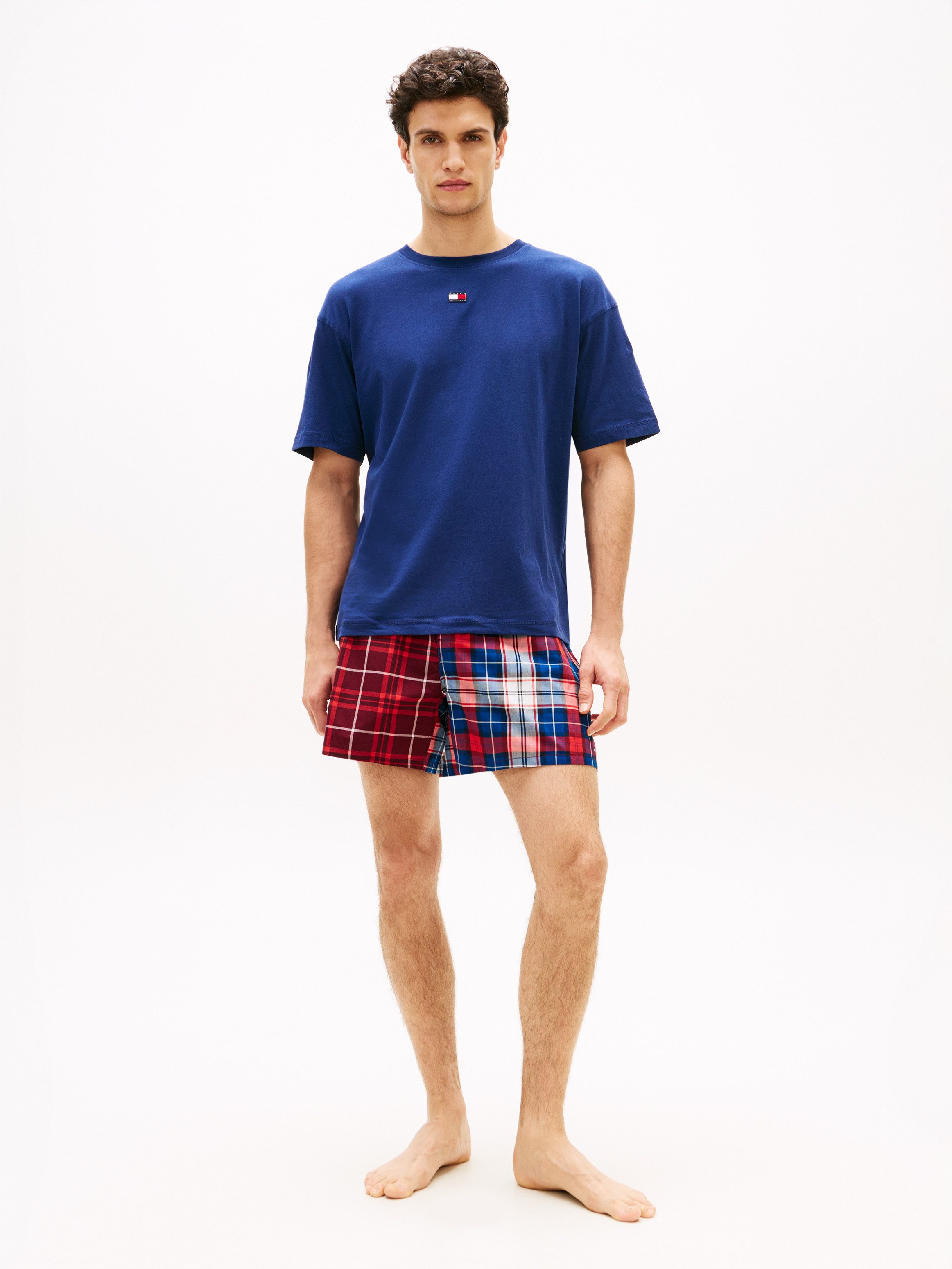 Tommy Hilfiger Underwear Schlafanzug (2 tlg) Regular fit mit elastischem Bu günstig online kaufen