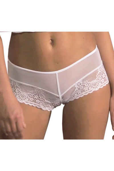 Róza Lingerie Panty Panty Genezis weiß aus Spitze transparentes Höschen Slip (einzel, 1-St)