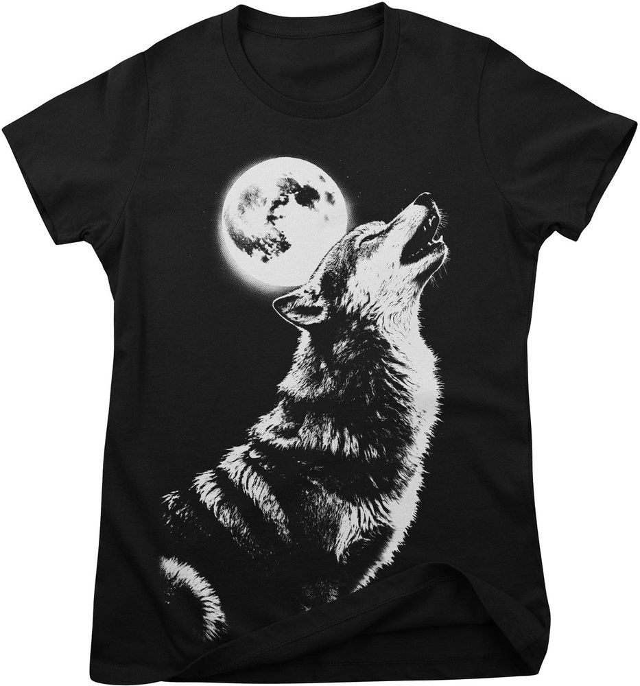 Hybris T-Shirt Wolf Howl Girly Tee