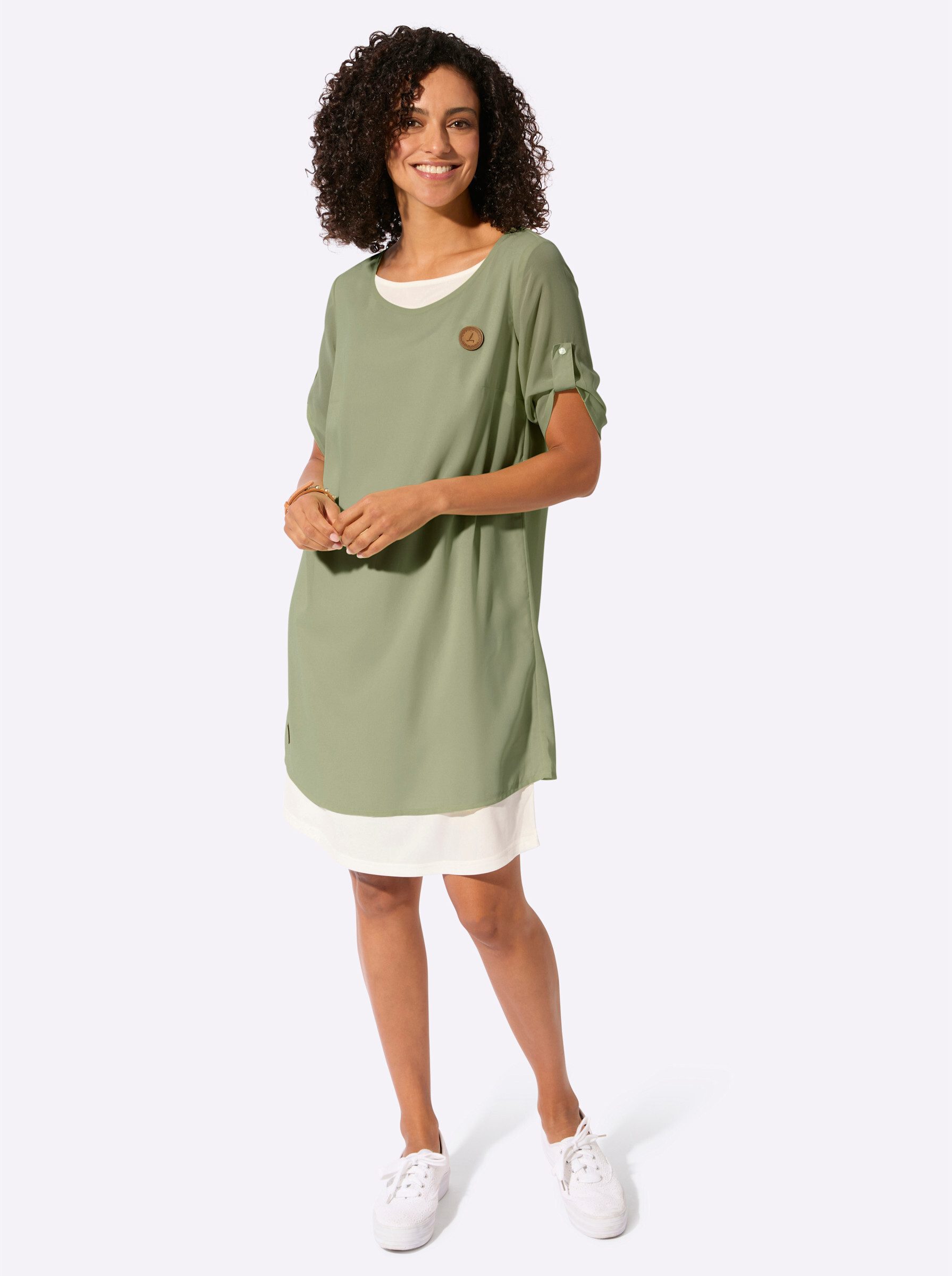 Witt Etuikleid Webkleid Kurzarm