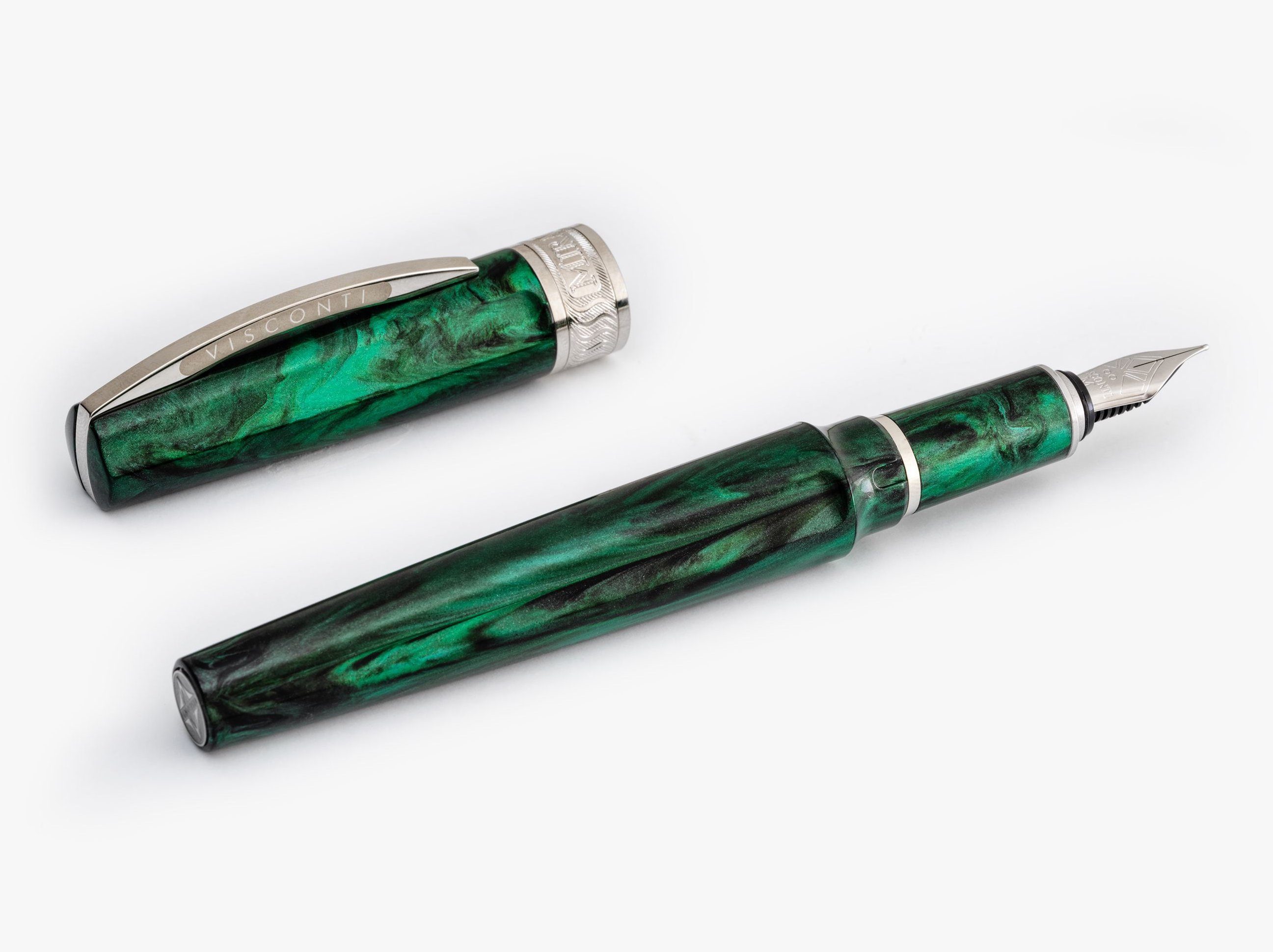 Visconti Füllfederhalter Visconti Mirage Füllfederhalter Emerald Fountain Pen verschiedene, (kein Set)