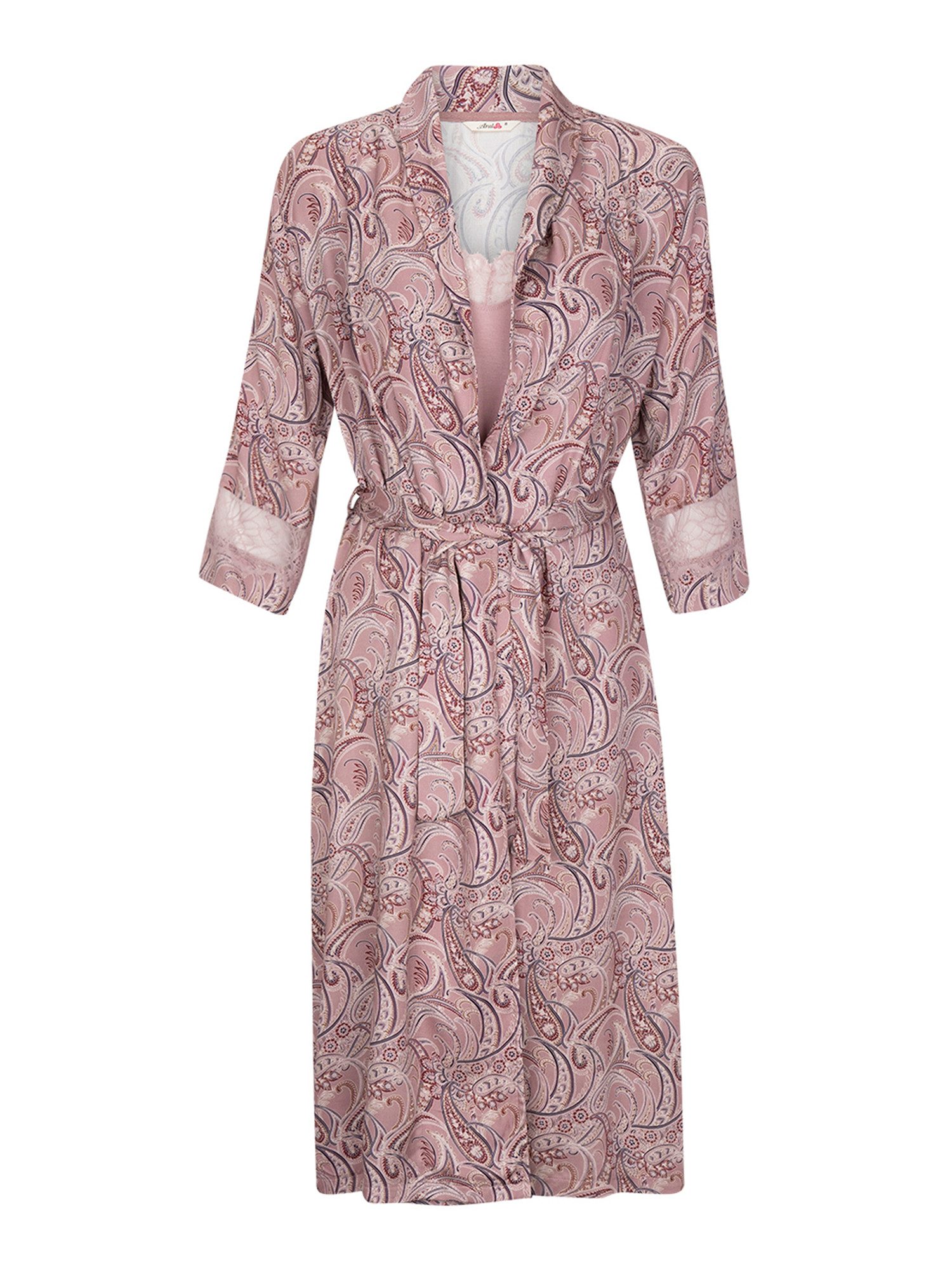 Goldenbay Pyjama Chemise & Robe Allium (2 tlg) loungewear pyjama nachthemd