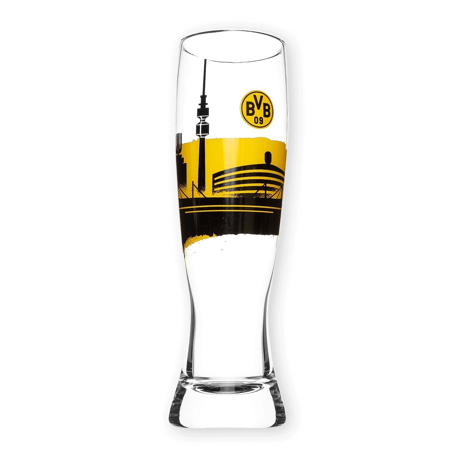 BVB MERCHANDISING Bierglas BVB Weizenglas, 1-tlg., Glas