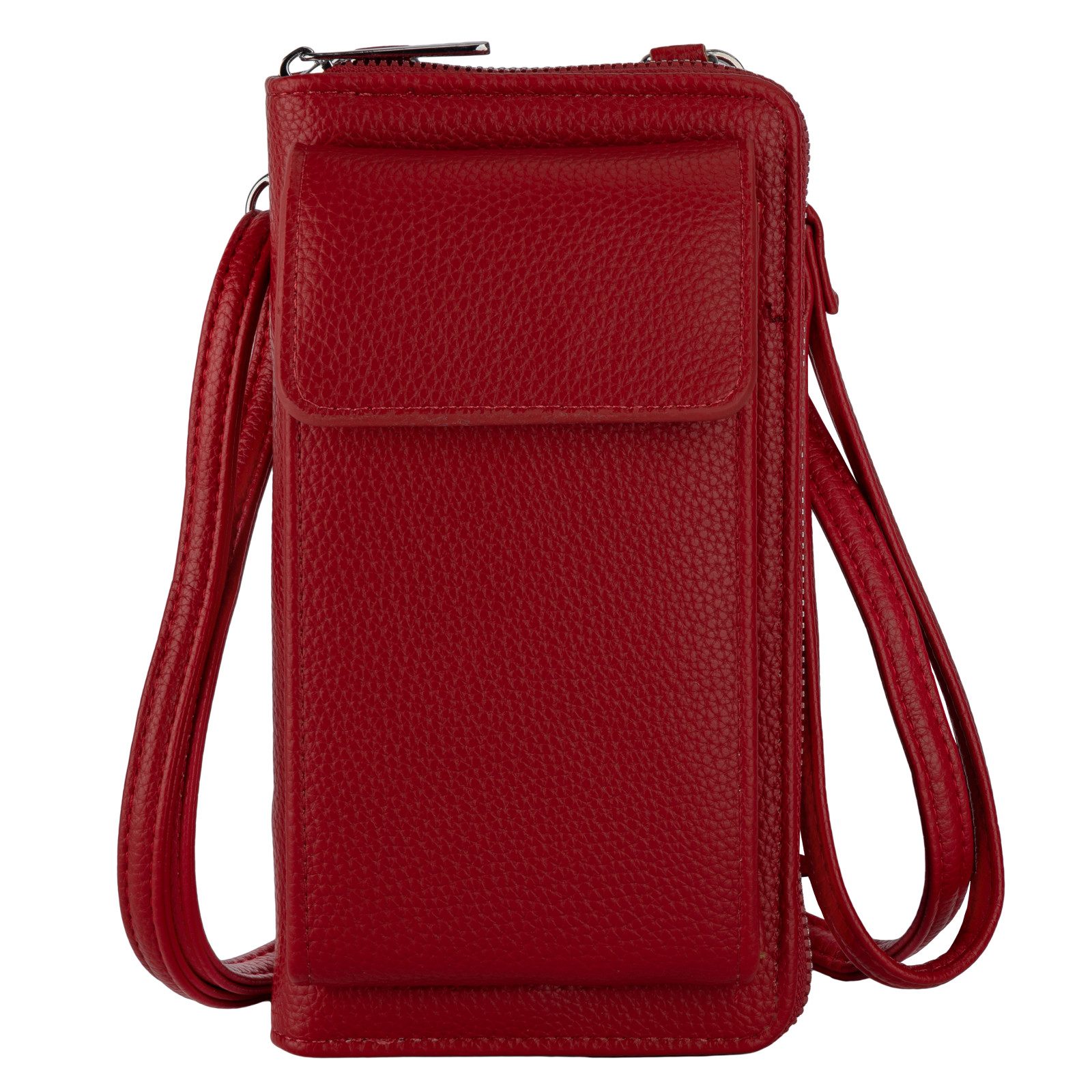 EAAKIE Umhängetasche Handytasche zum Umhängen Portemonnaie Damen Geldbörse Umhängetasche, als Schultertasche, CrossOver, Umhängetasche tragbar