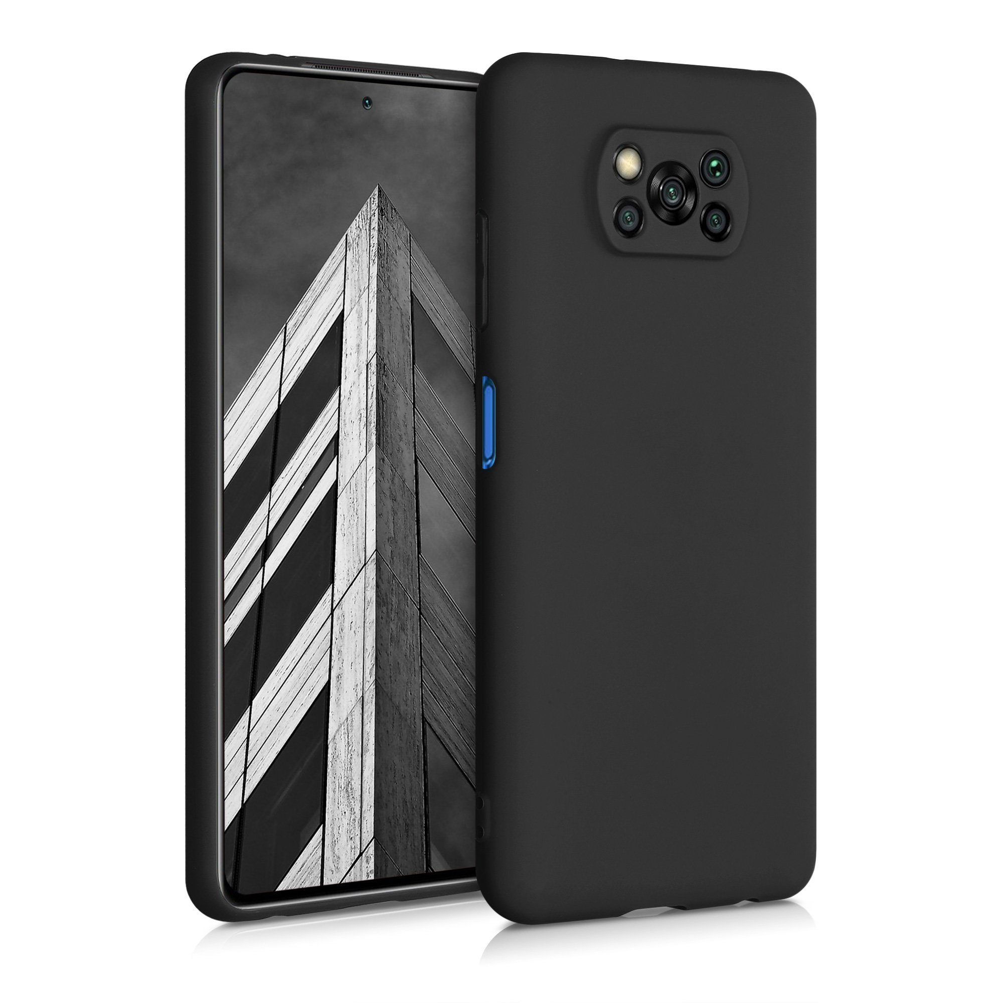 kwmobile Handyhülle Hülle für Xiaomi Poco X3 NFC / Poco X3 Pro, Hülle Silikon - Soft Handyhülle - Handy Case Cover