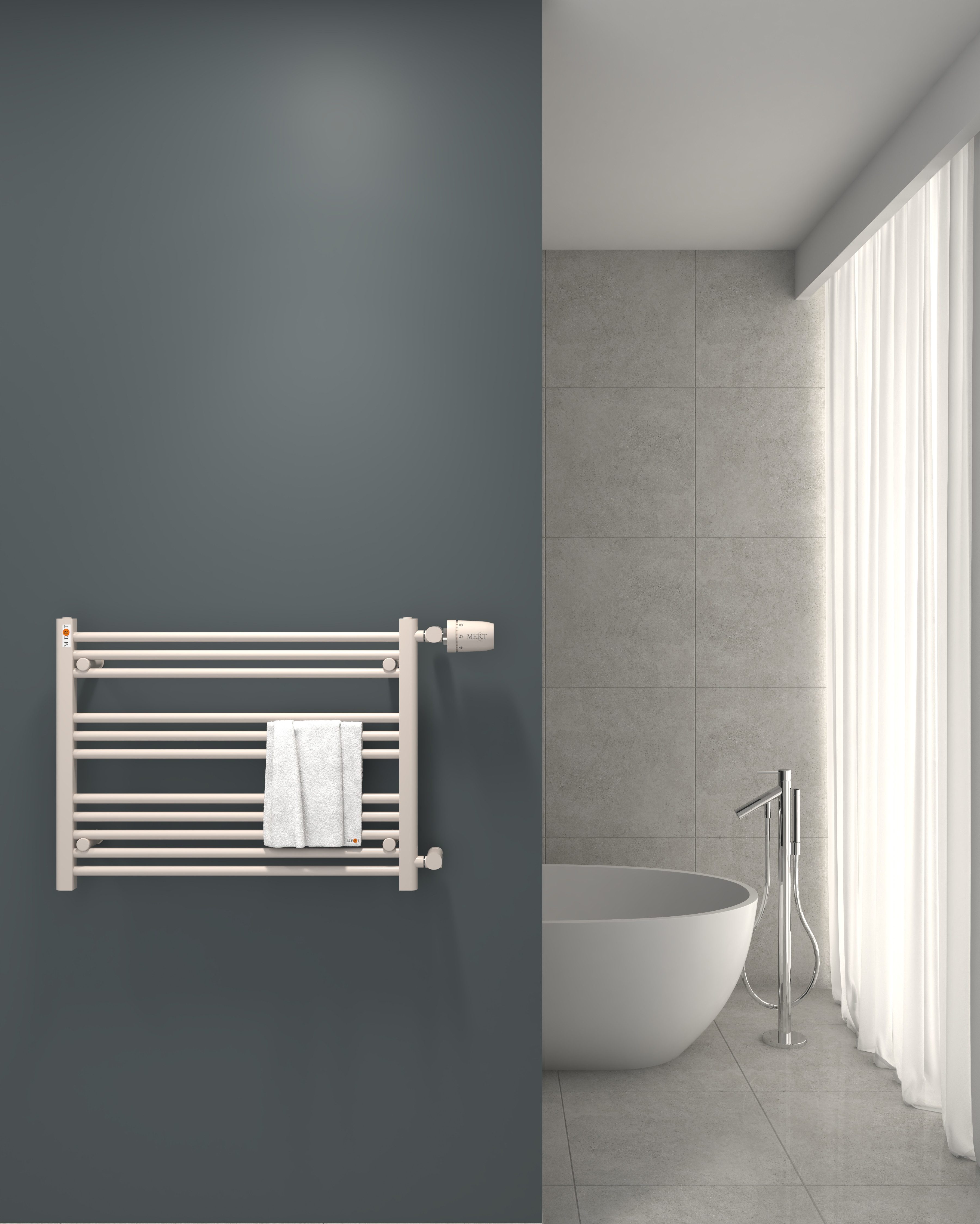 MERT Badheizkörper Austausch mit Seitenanschluss rechts oder links installi günstig online kaufen