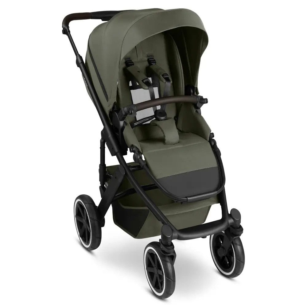 ABC Design Kombi-Kinderwagen Salsa 5 Air - All In One Set Maxi Cosi avocado