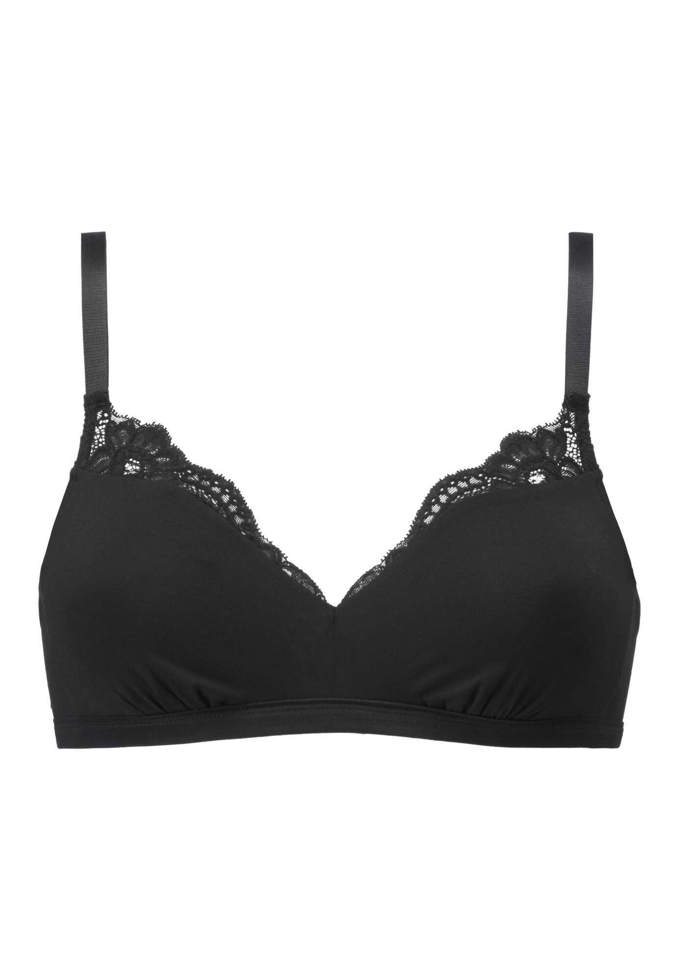 Hessnatur Triangel-BH mit Spitze aus TENCEL™ Modal (1-tlg)