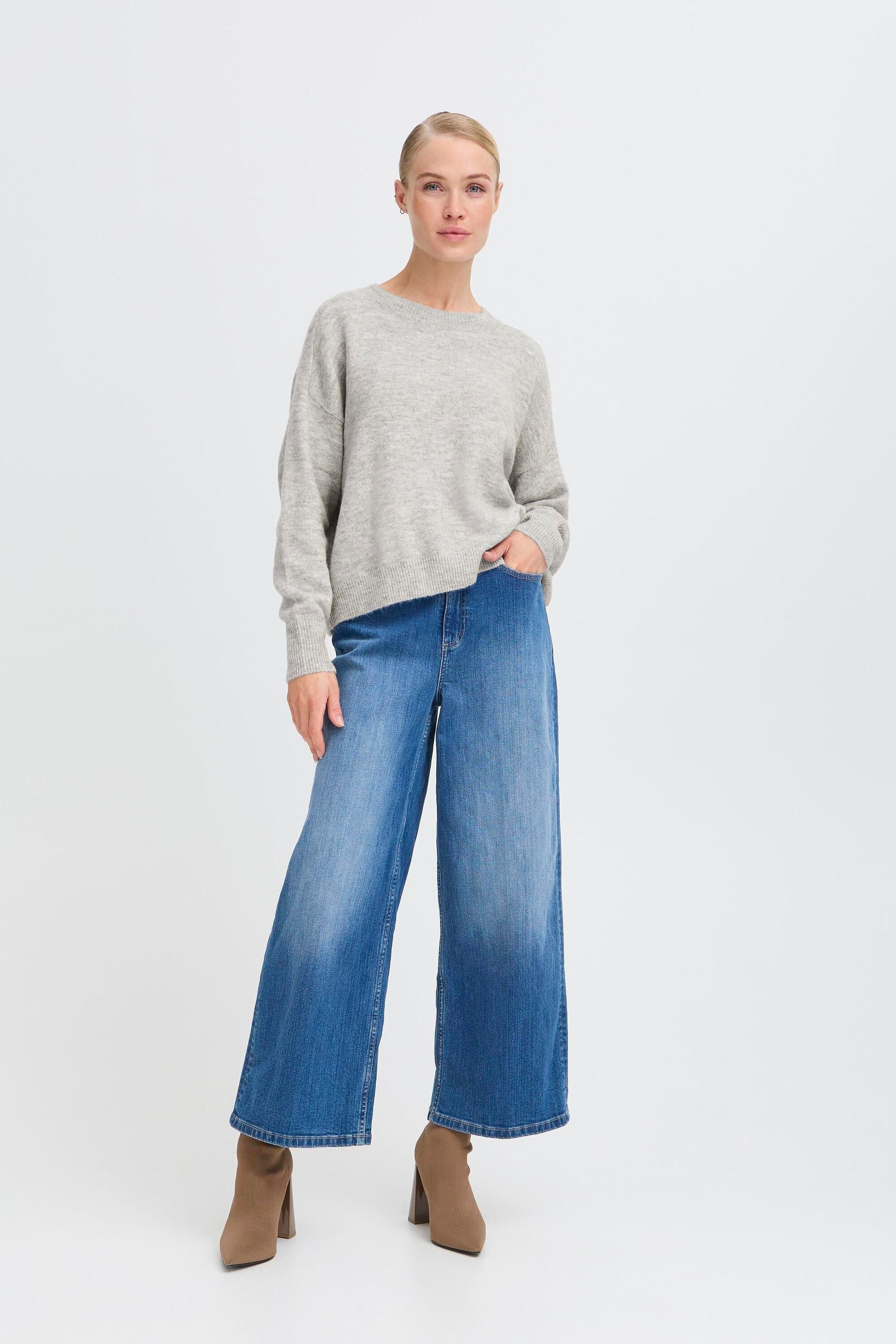 b.young Strickpullover Langarm BYMONNA