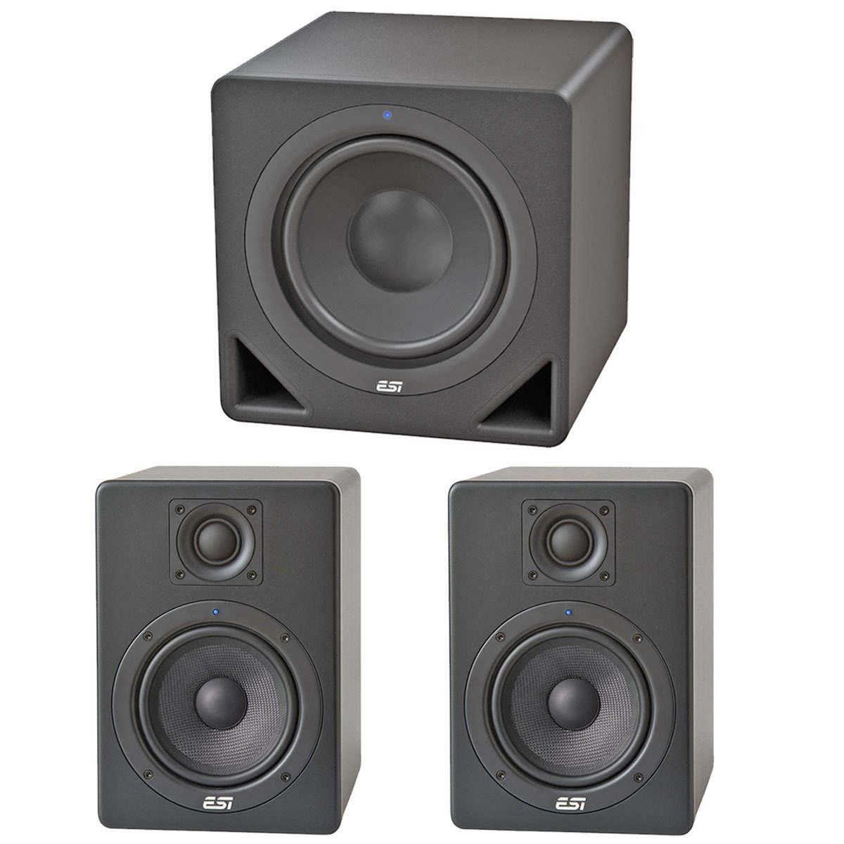 ESI Audiotechnik ESI Aktiv 05 MonitorBoxen + Aktiv 10S Subwoofer