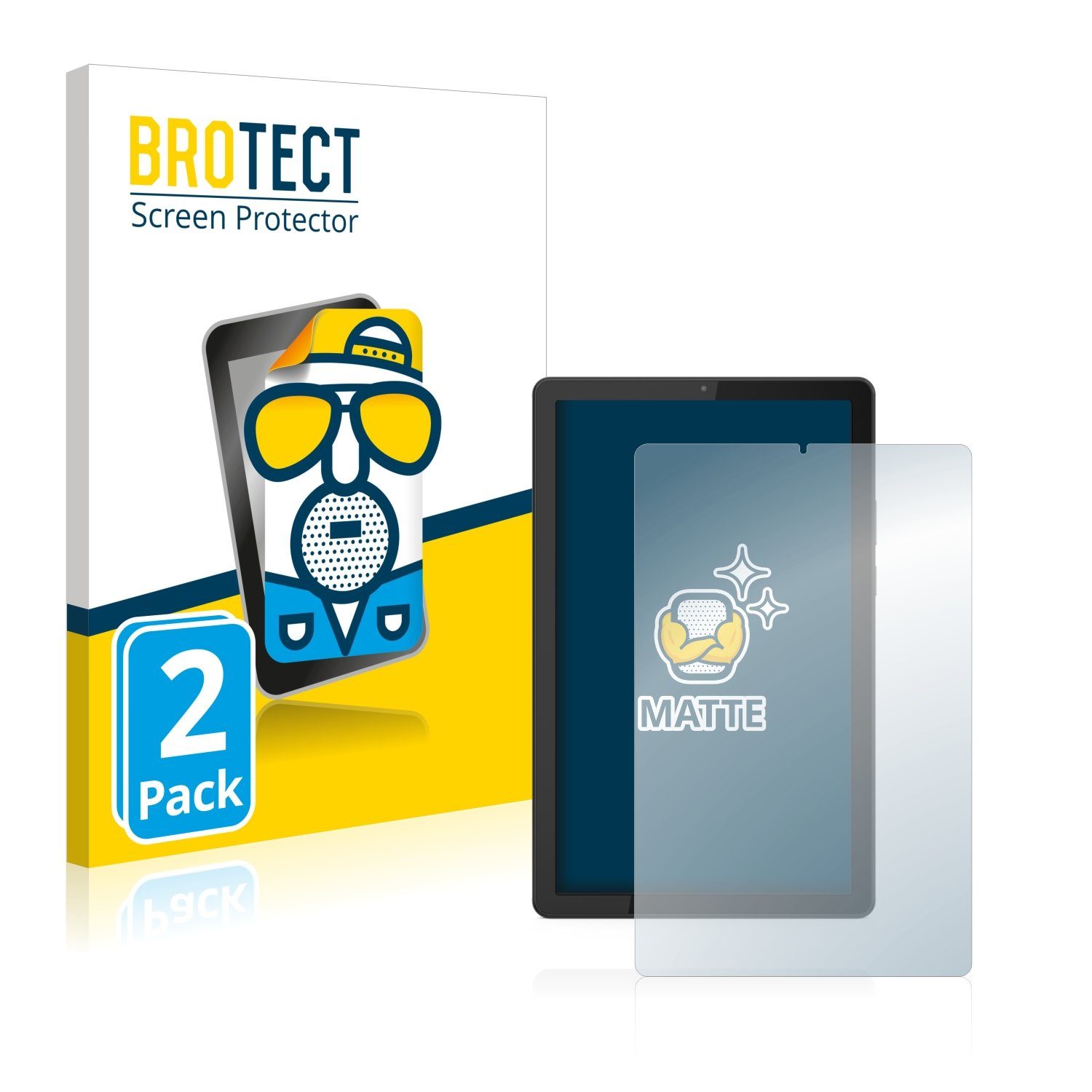 BROTECT Displayschutzfolie Schutzfolie für Lenovo Tab M9, 2 Stück, Displayschutz Schutz Folie Matt Entspiegelungsfolie