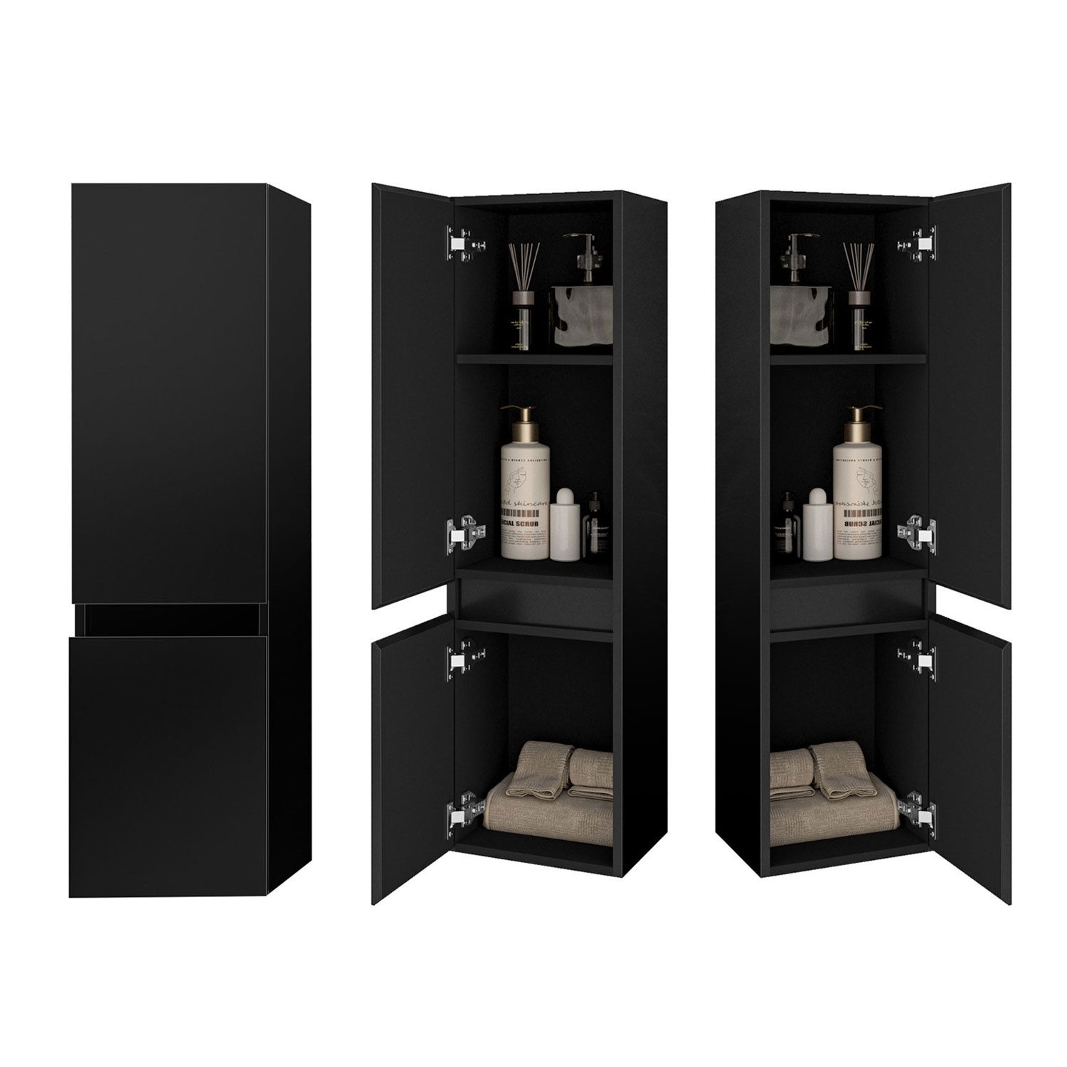 duschspa Hochschrank 83cm/110cm hoch Badschrank Hängeschrank günstig online kaufen