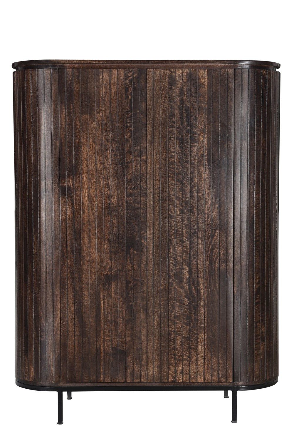 Natur24 Highboard Noor Highboard 115x151x43 cm Mangoholz Natur