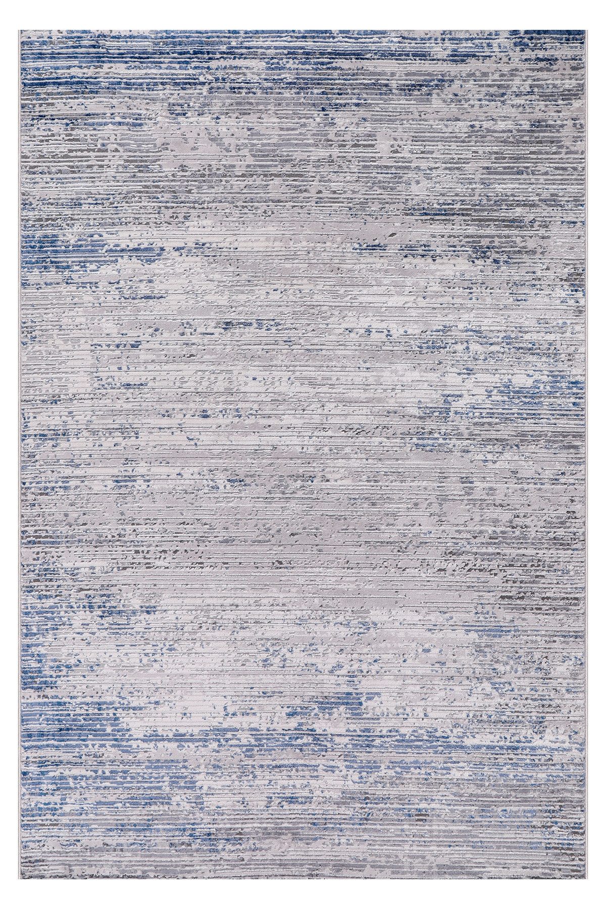 Rugium Teppich Motto 4585 Moderner Teppich in Grau und Blau, Höhe: 7 mm, re günstig online kaufen