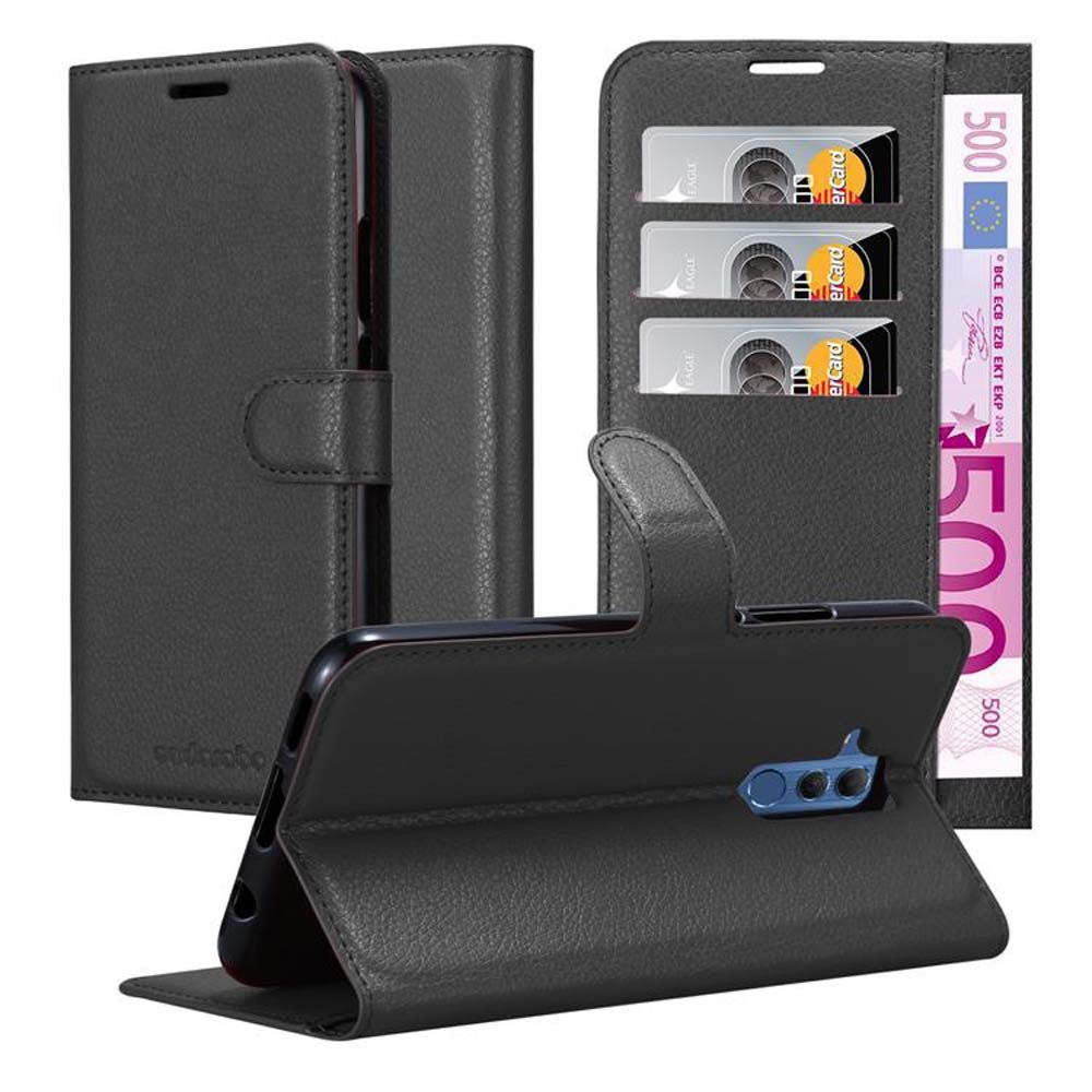 Cadorabo Handyhülle für Huawei MATE 20 LITE Hülle Huawei MATE 20 LITE, Hülle Schutzhülle mit Standfunktion, Kartenfach und Magnetverschluss