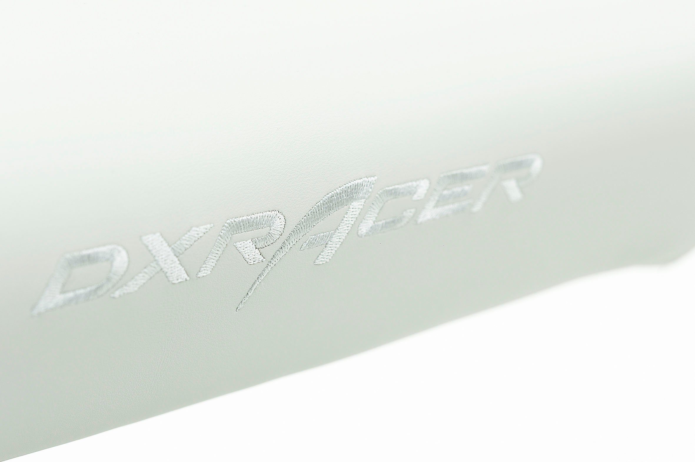 White PU Master Leather Gaming-Stuhl DXRacer