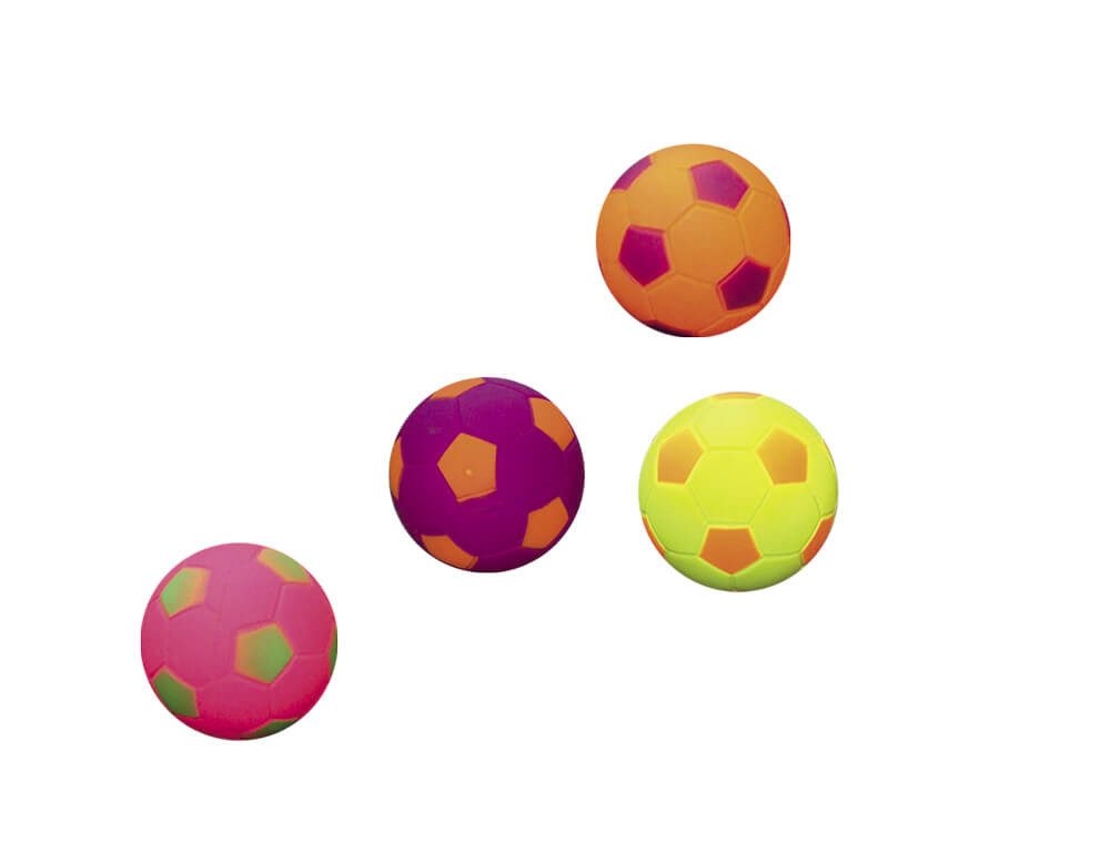 Tierball Moosgummi Fußball, 5,7cm, 1 Stk.