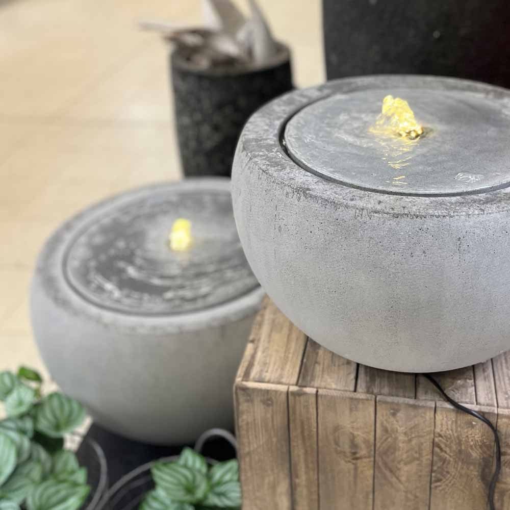 Seyila Home Gartenbrunnen Wasserbrunnen Wasserspiele Zimmerbrunnen günstig online kaufen