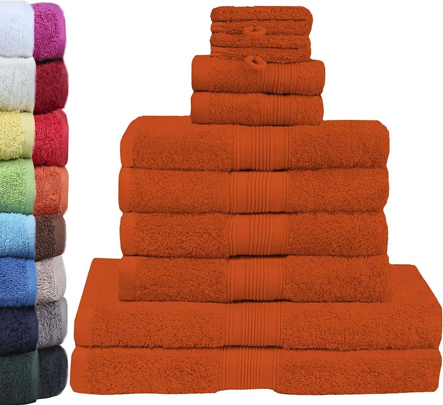 GREEN MARK Textilien Handtuch Set 10er-Set günstig online kaufen