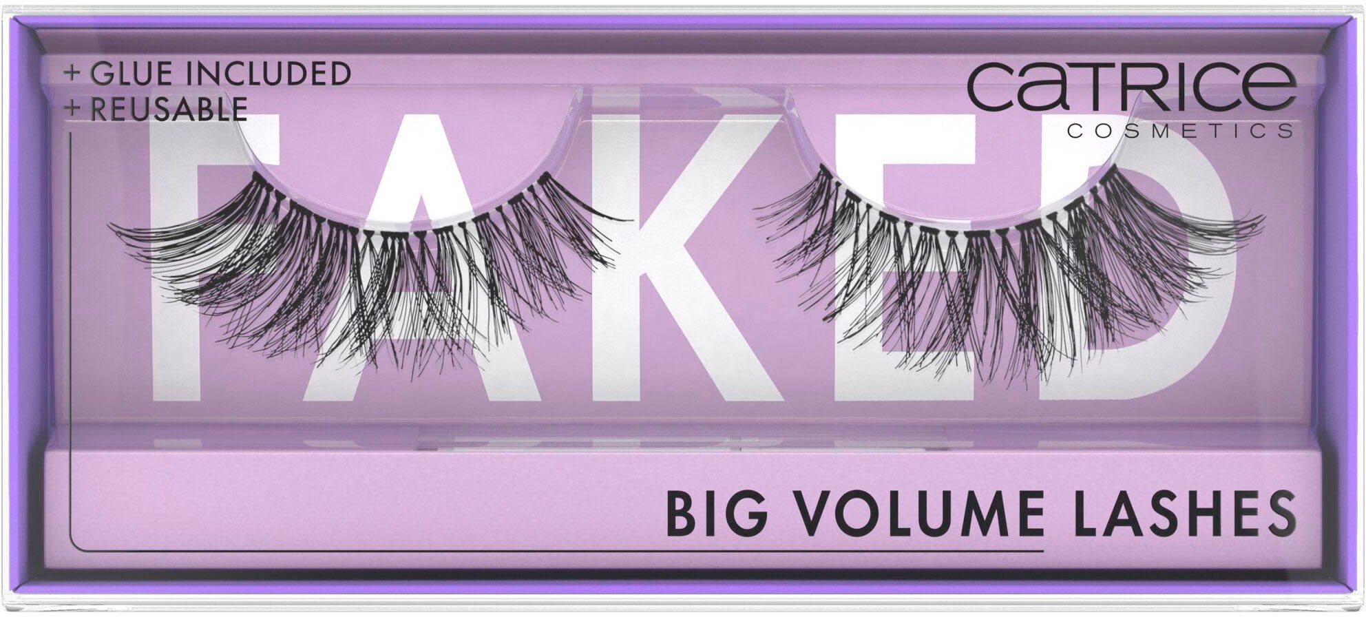 Volume Bandwimpern Faked 3 Set, Big Catrice Lashes, tlg.