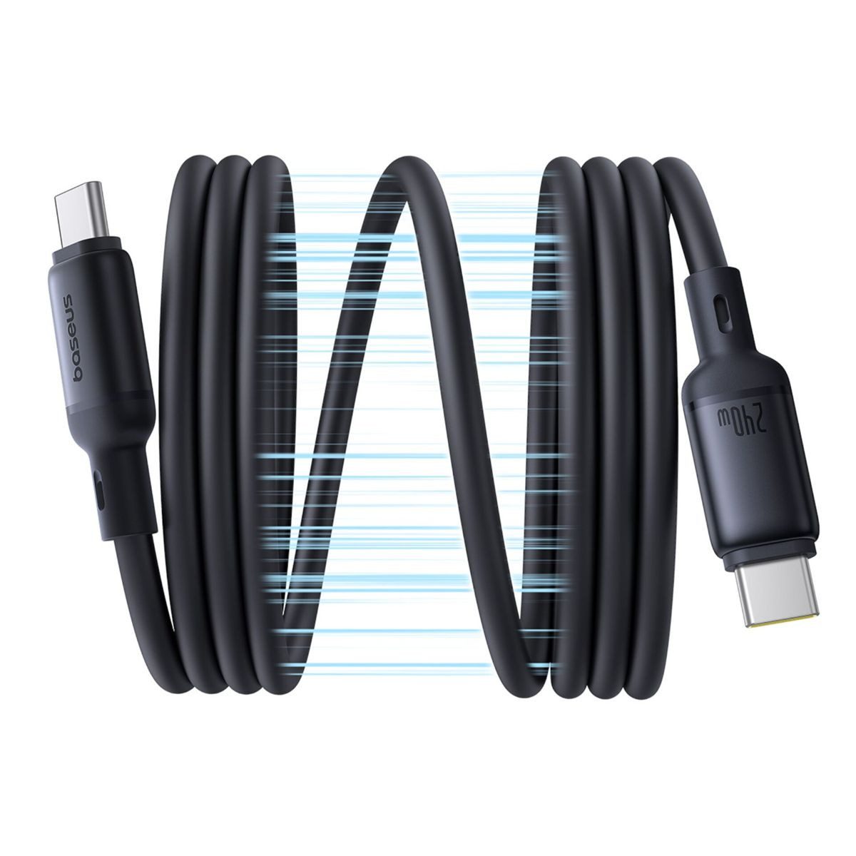 Baseus PicoGo magnetisch Schnelladekabel USB-C 240W 1m Smartphone-Adapter
