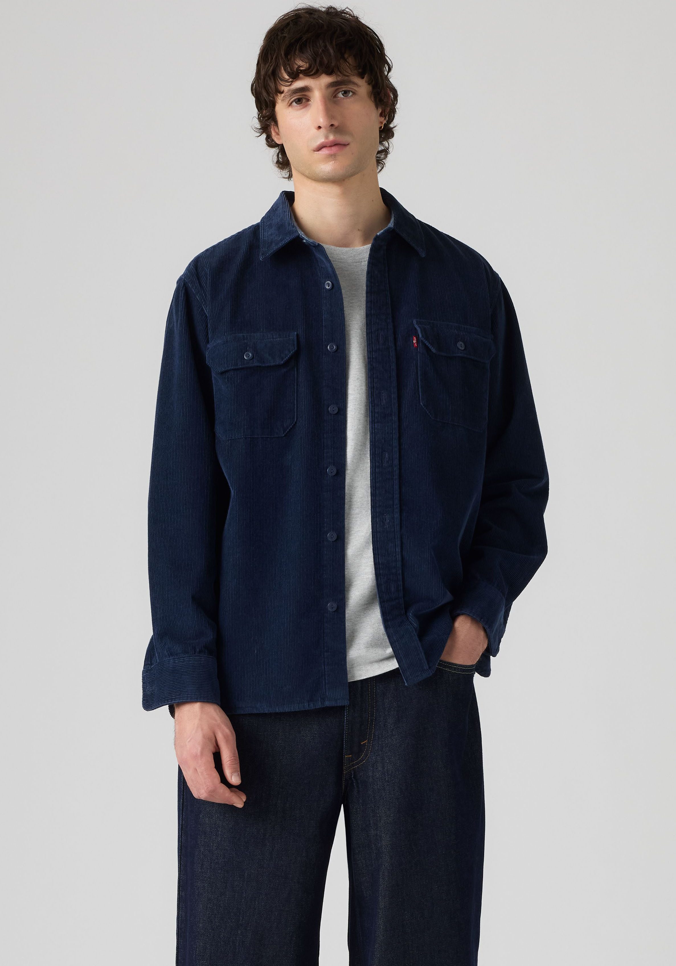Levi's® Langarmhemd LE CLASSIC WORKER aus Feincord
