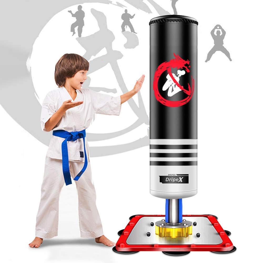 Dripex Boxsack Kinder Standboxsack Freistehender Boxing Trainer Punching Bag