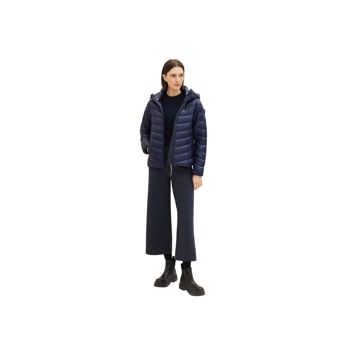 TOM TAILOR Jackenblazer Blazer für Damen in unifarben (Weiblich, 1-tlg)