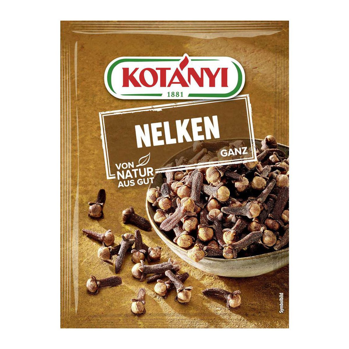 KOTANYI Gewürz, Kotanyi Nelken ganz getrocknet scharf aromatisch bitter süß 14g