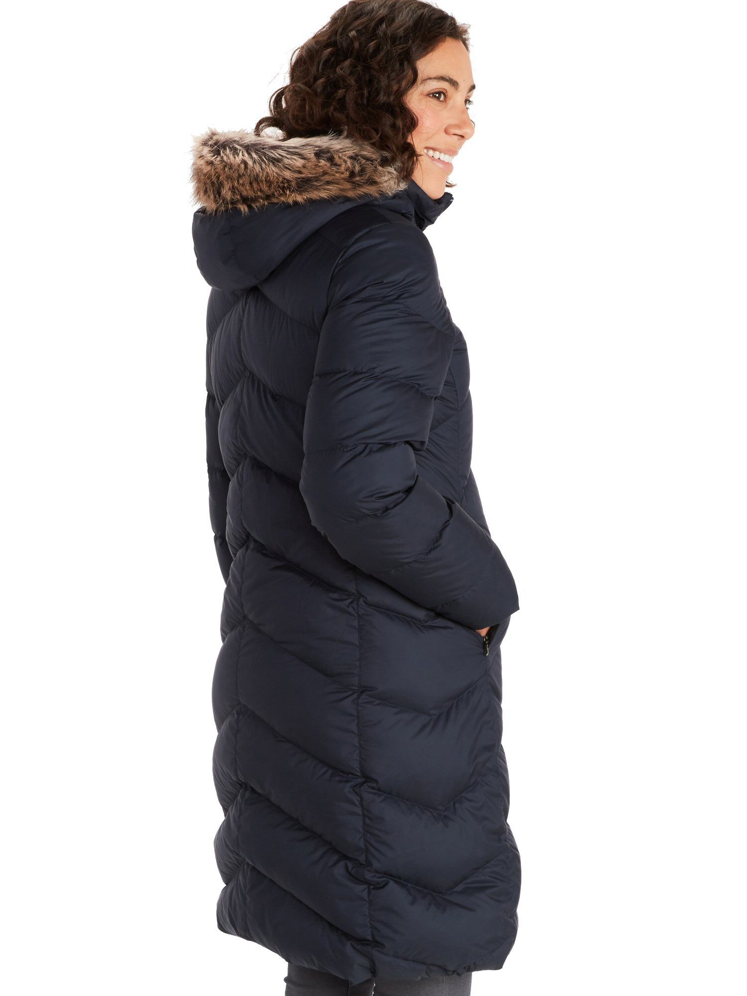 Marmot Wintermantel Montreaux Coat (Daunenfüllung, abnehmbare Kapuze, wasserabweisend)