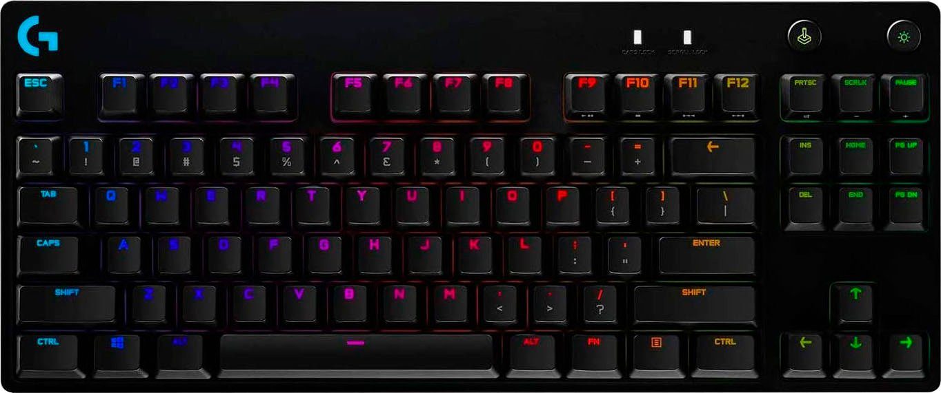 Logitech G G PRO Mechanical Gaming Keyboard Clicky Gaming-Tastatur (Nummernblock)