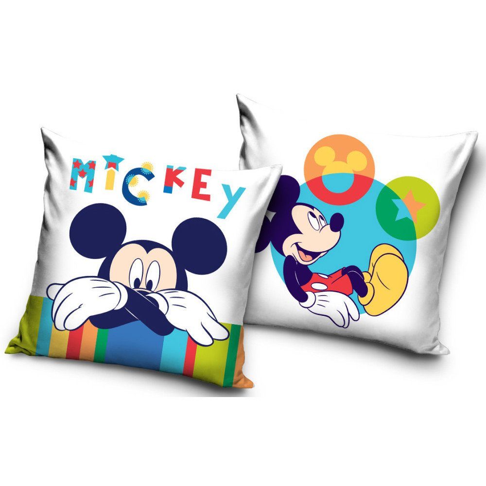 Disney Mickey Mouse Kissenbezug Disney Mickey Kissenbezug Maße ca. 40 x 40 cm, (1 Stück)