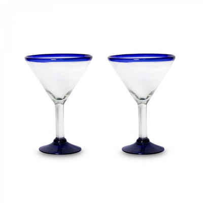 mitienda Cocktailglas Mundgeblasene Martini Gläser Traditional 2er Set