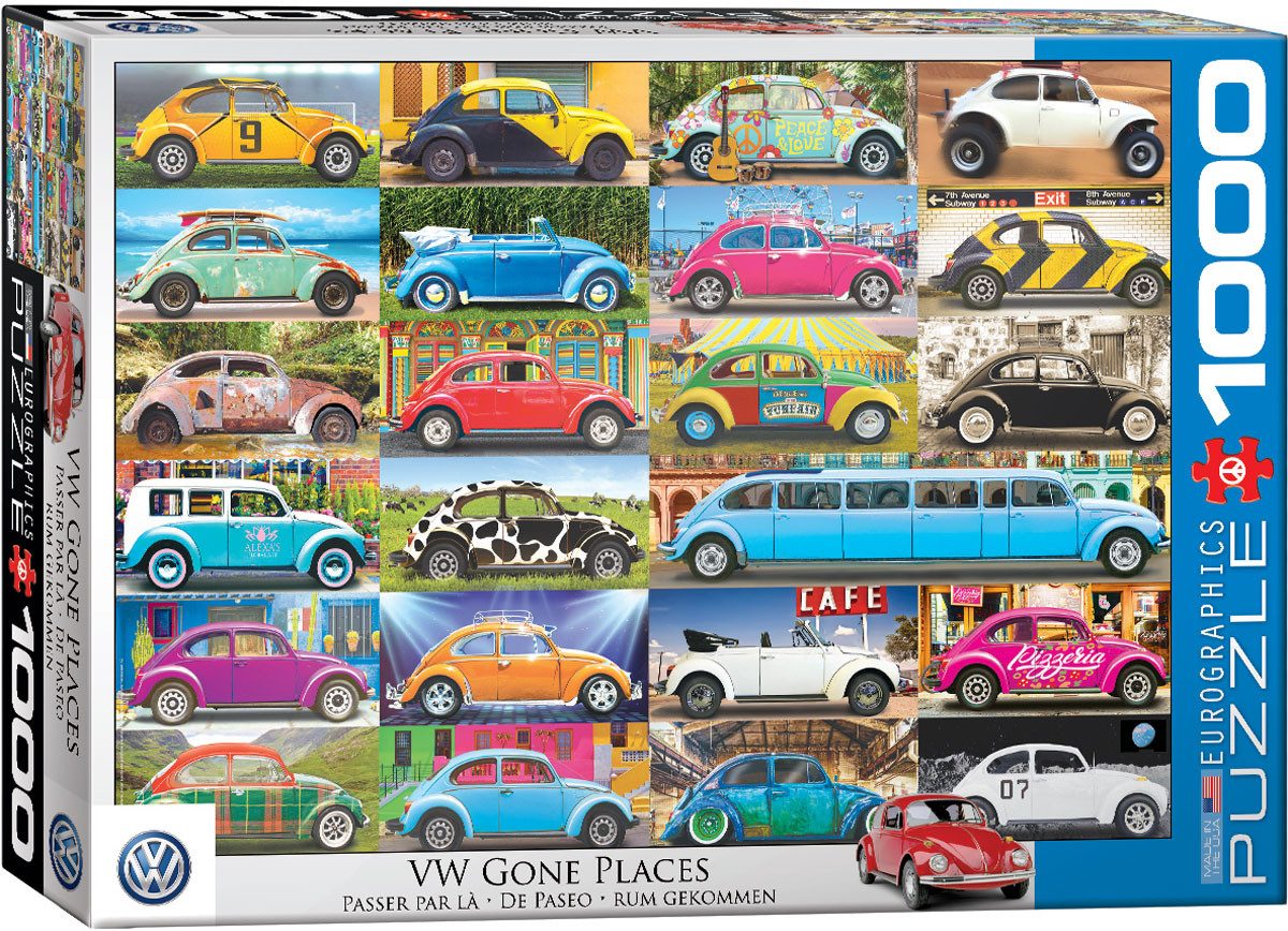 Puzzle 1000 Teile Пазлы - Пазлы - Volkswagen Käfer - weitgereist, Пазлыteile