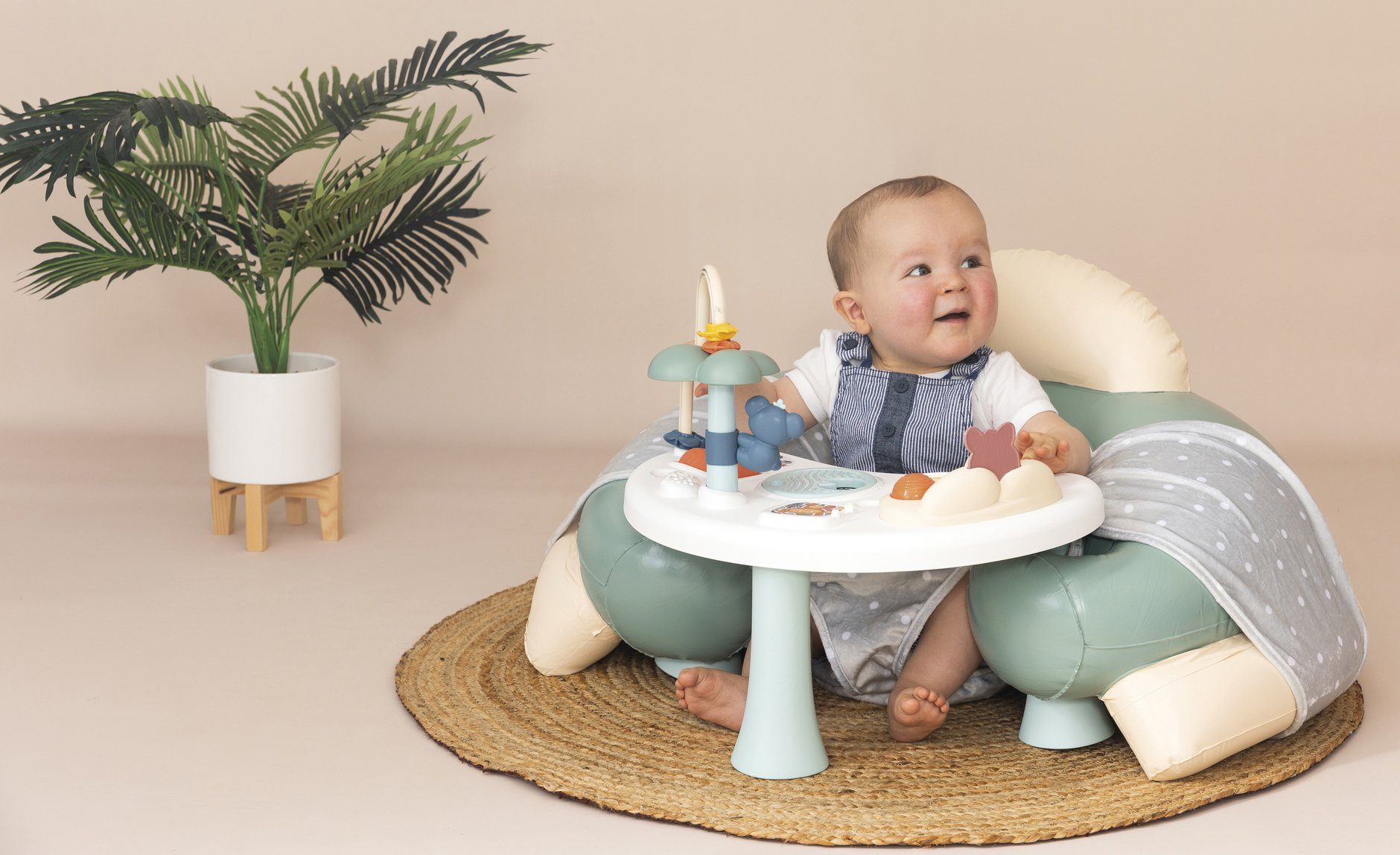 Spieltisch Smoby, Cosy Activity-Tisch Babysitz Smoby mit Little