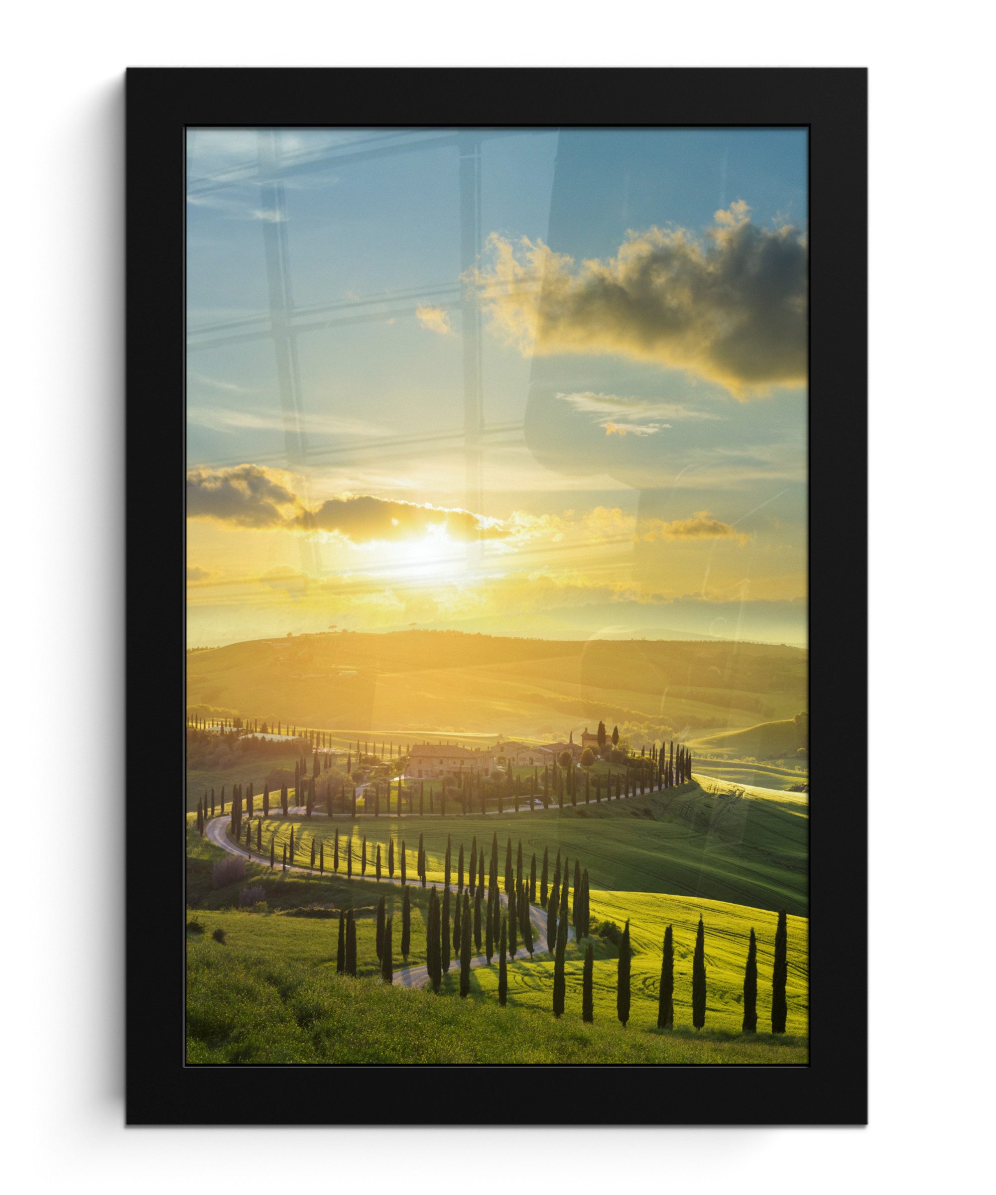 Poster Toskana - Sonne - Italien