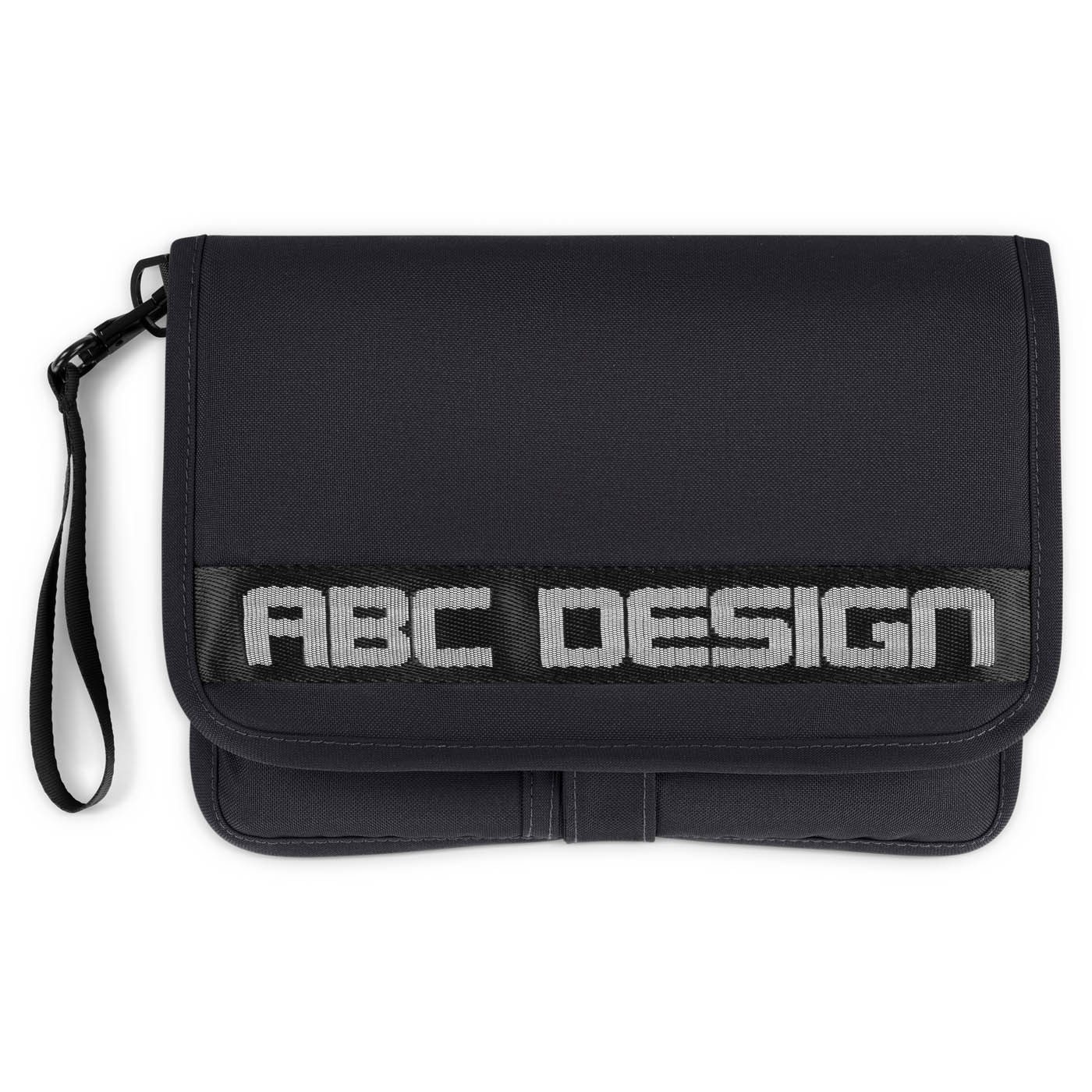 ABC Design Wickeltasche Wickelorganizer Multi, Modell 2025, Farbe: Coal