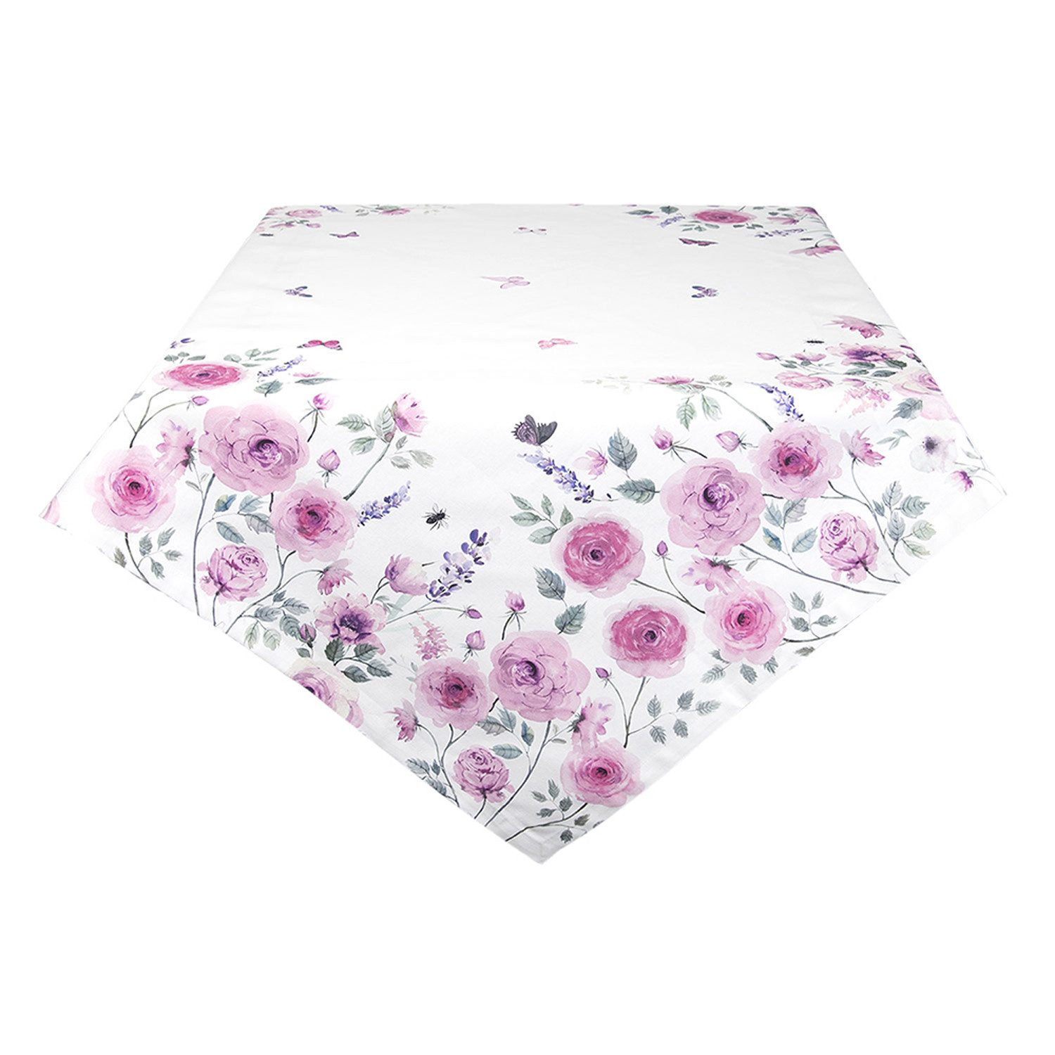 Clayre & Eef Tischdecke roses and günstig online kaufen