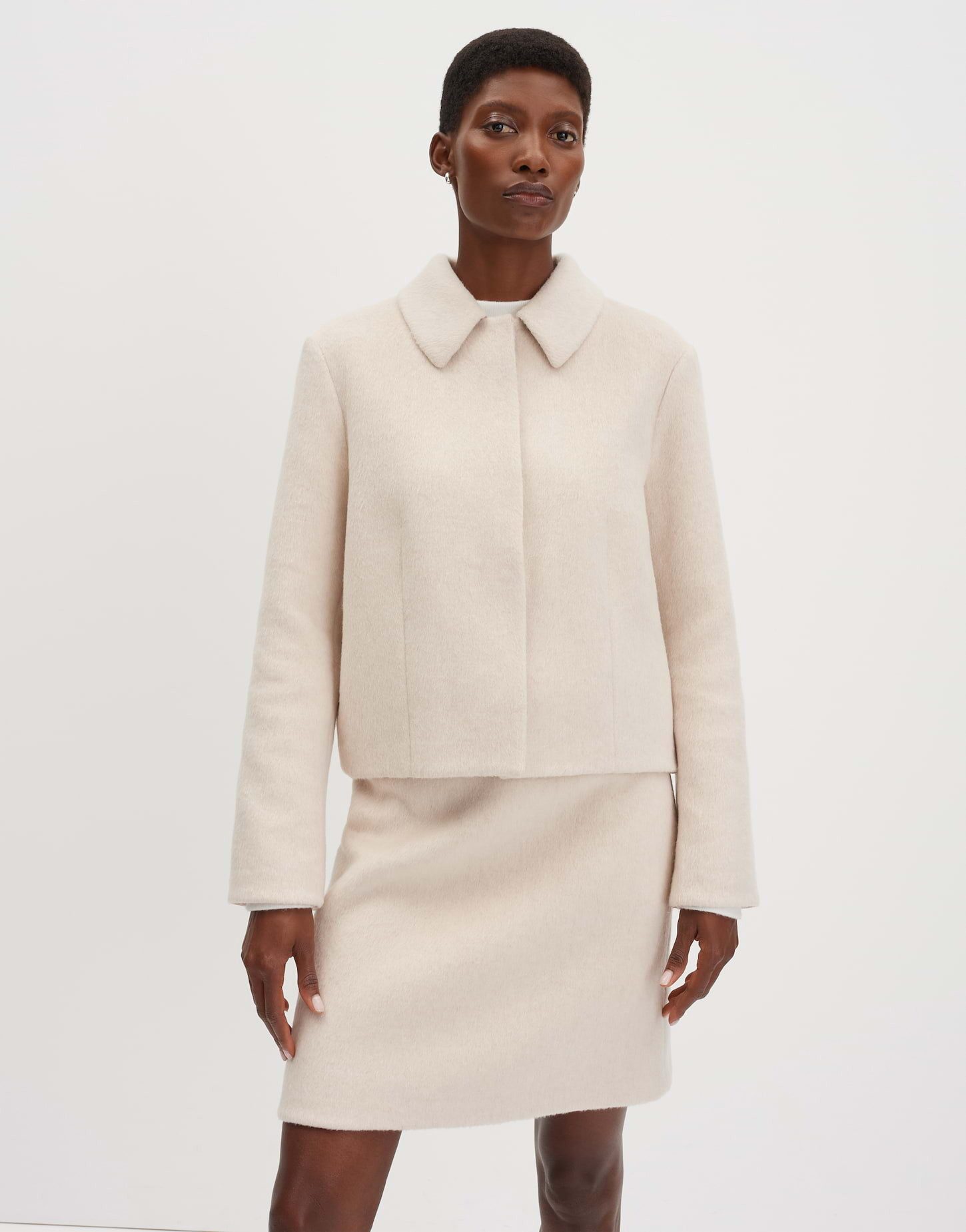 someday Jackenblazer NILAARA Regular Kurzjacke aus Woll Double Wärmende Qua günstig online kaufen