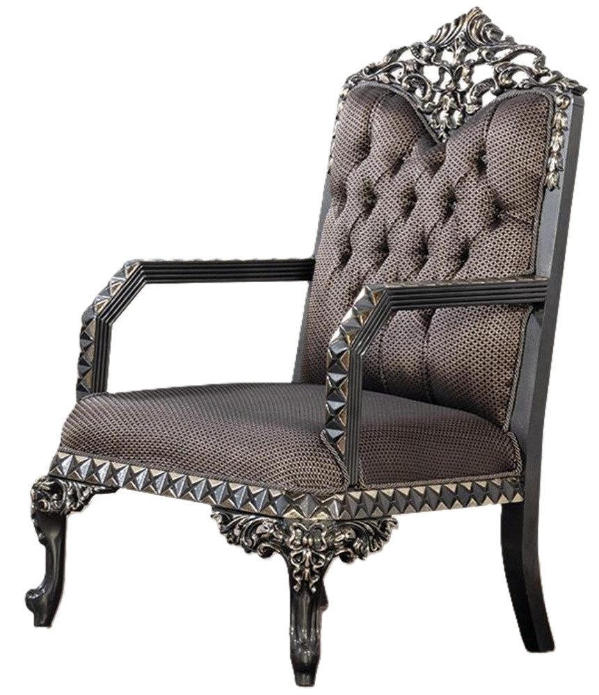 Xlmoebel Chesterfield-Sessel Luxus-Klassik-Sessel in edlem Design für stilvolles Wohnen (1-St., Sessel), Hergestellt in Europa