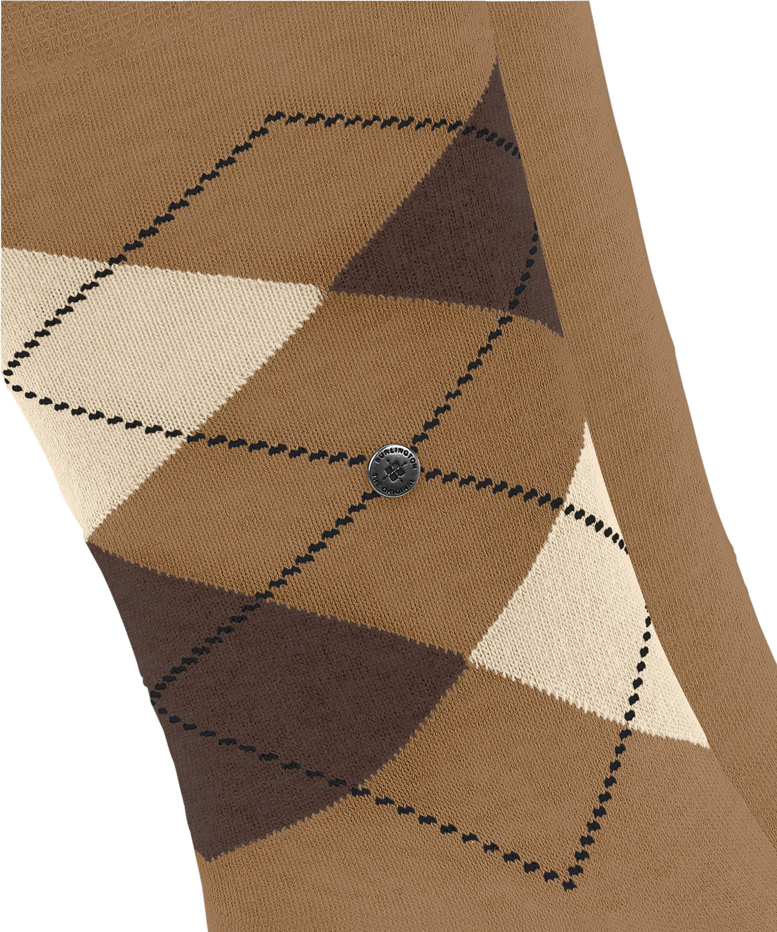 Burlington Socken Everyday Argyle Mix (2 Paar) atmungsaktiv, Einheitsgröße 40-46, Argyle-Muster – Bild 4 von 5